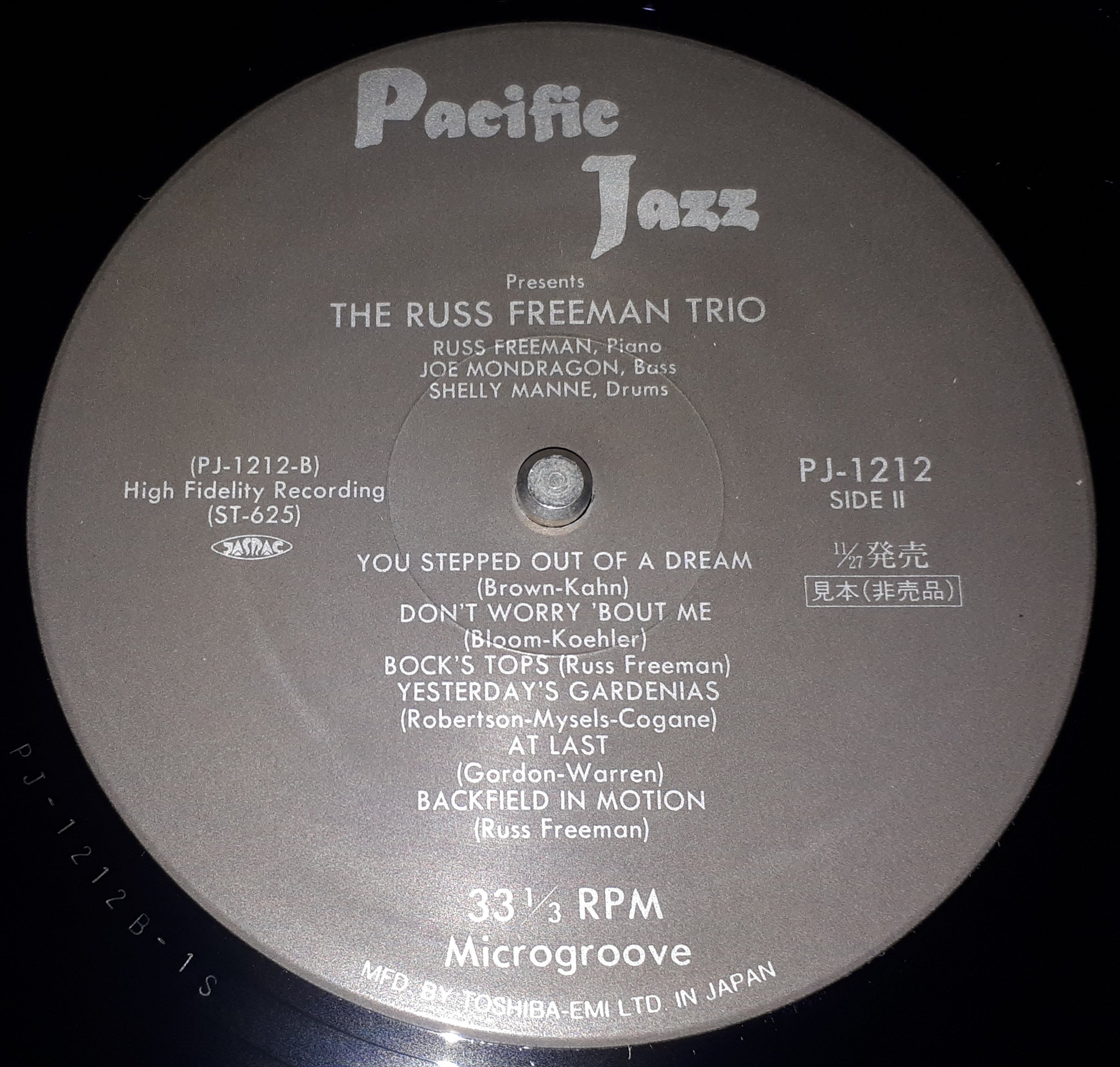 Russ Freeman / Dick Twardzik - Trio (Promo)