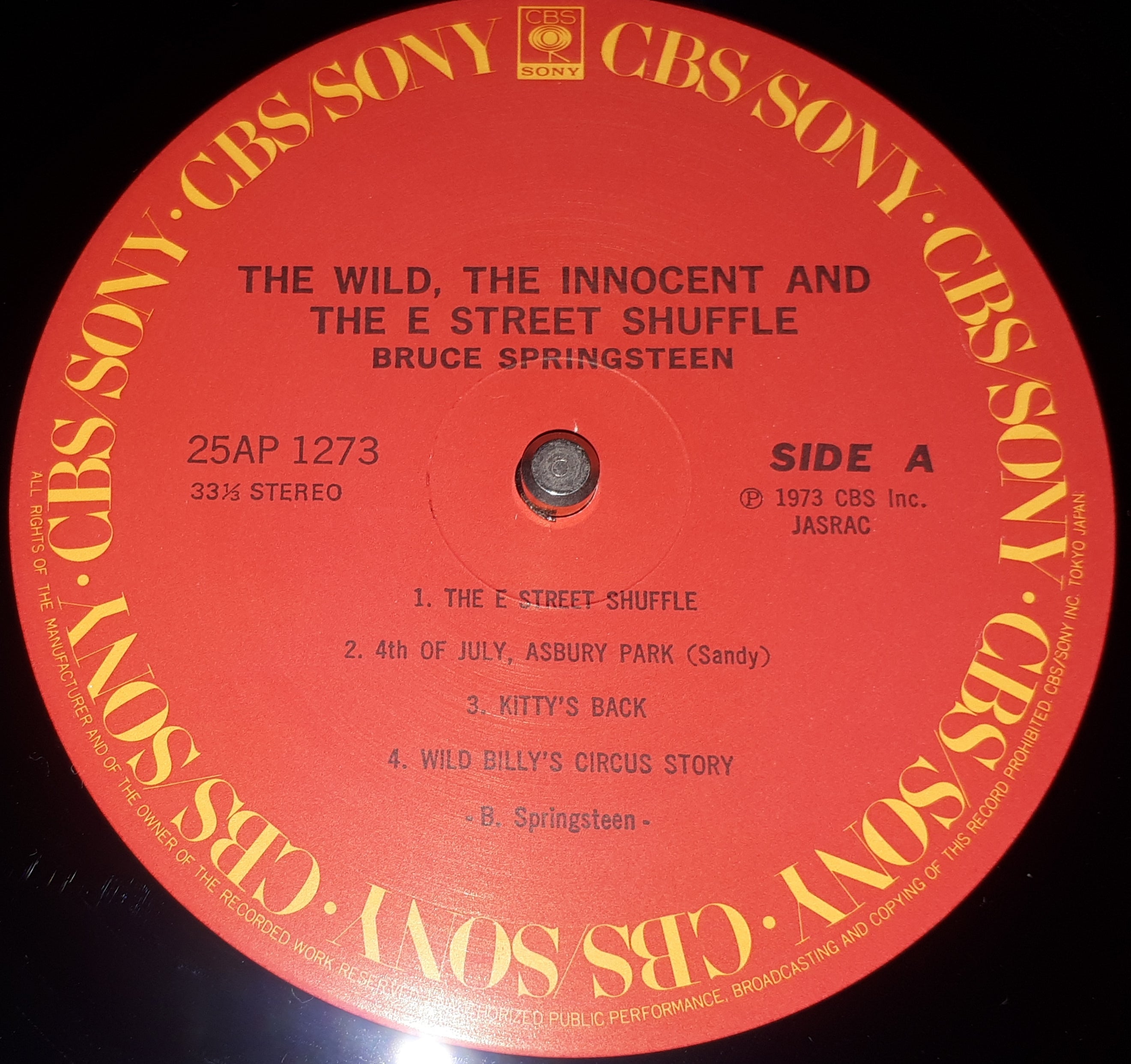 Bruce Springsteen - The Wild, The Innocent & The E Street Shuffle