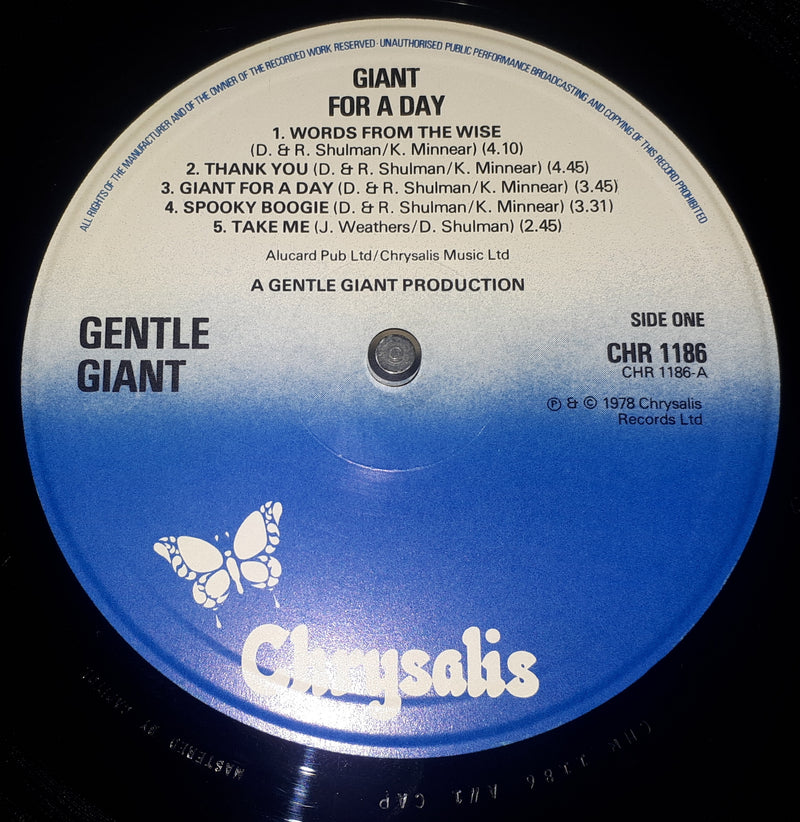 Gentle Giant -Giant For A Day