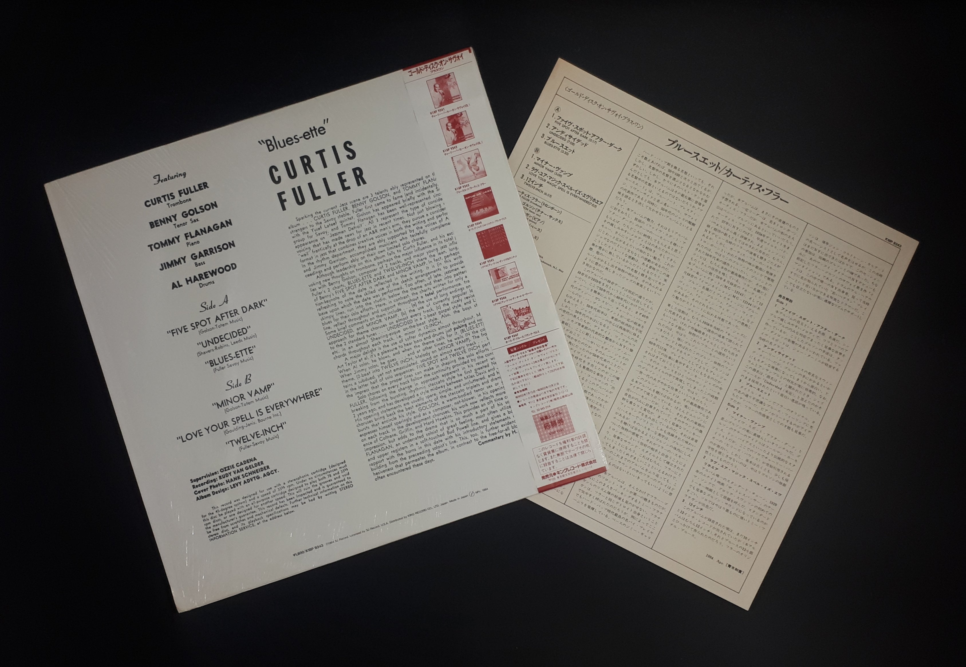 Curtis Fuller's Quintet - Blues-ette