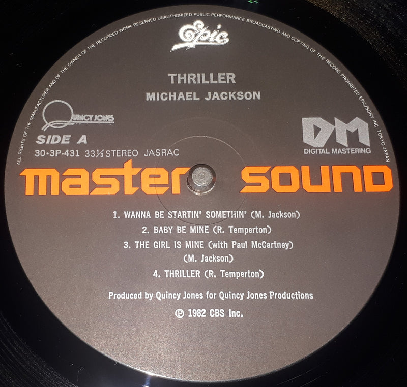 Michael Jackson - Thriller (Mastersound)