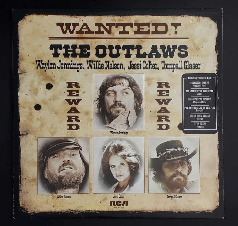 Waylon Jennings, Willie Nelson, Jessi Colter, Tompall Glaser - Wanted! The Outlaws 1/31