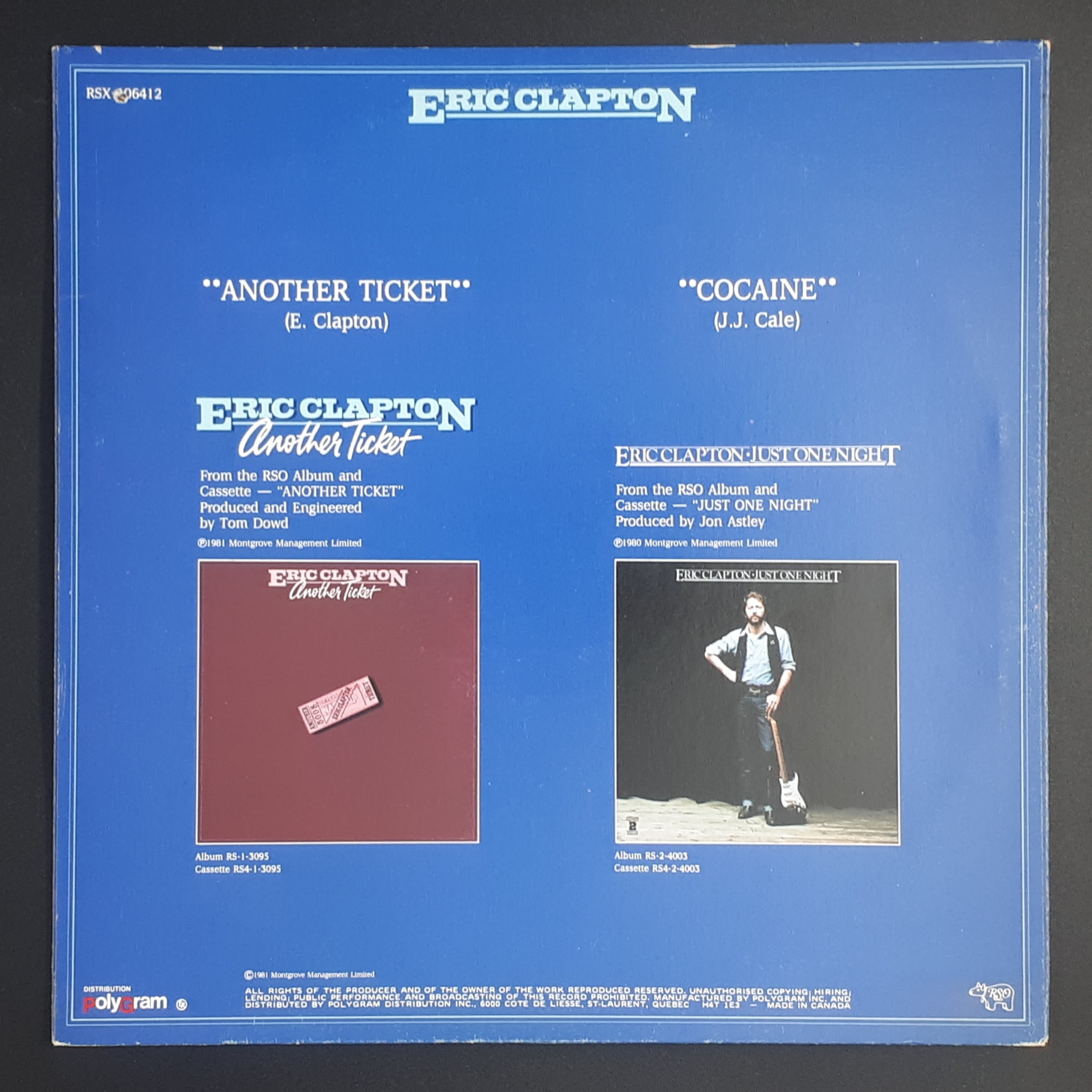 Eric Clapton - Another Ticket