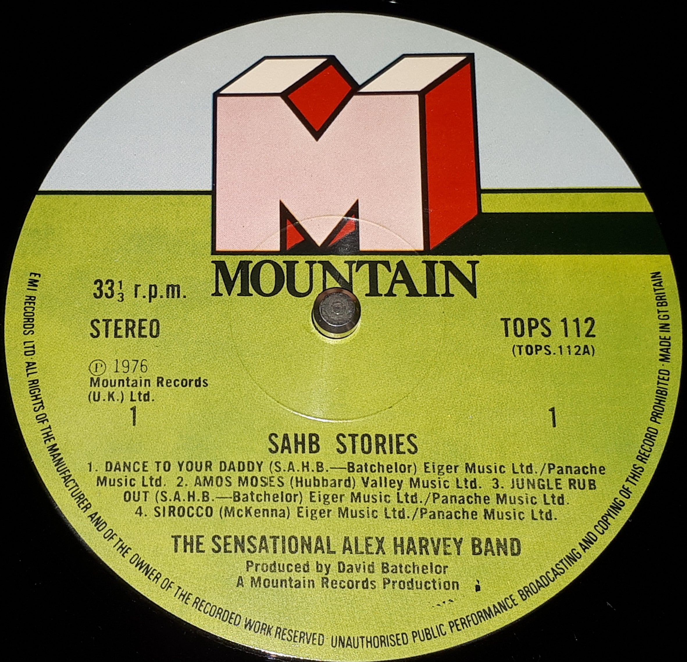The Sensational Alex Harvey Band - SAHB Stories