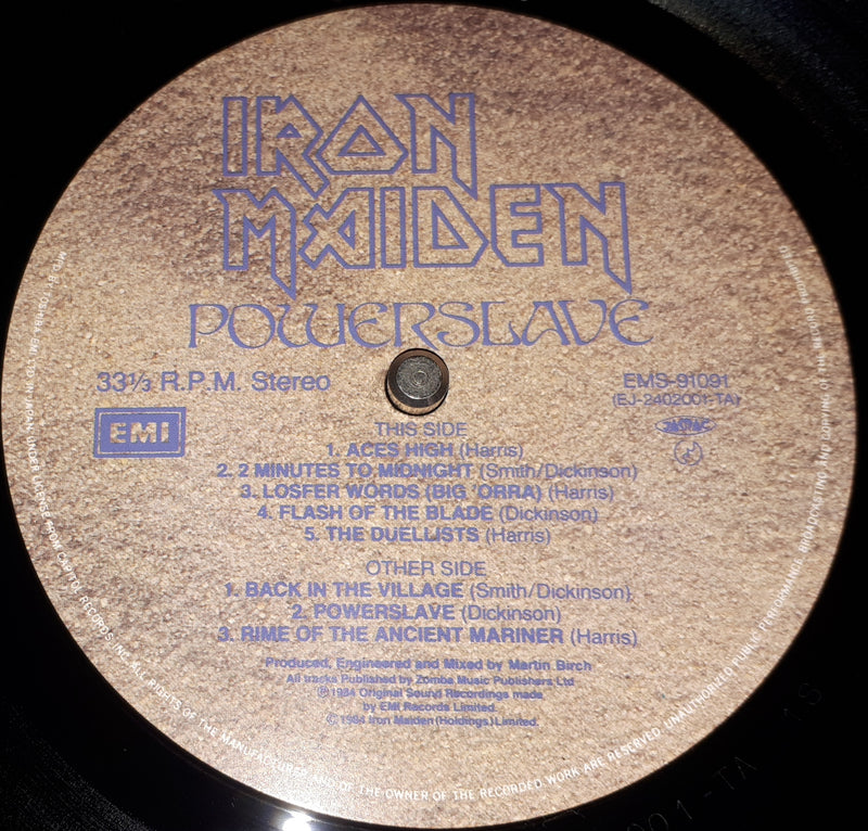 Iron Maiden - Powerslave  ** Sold **