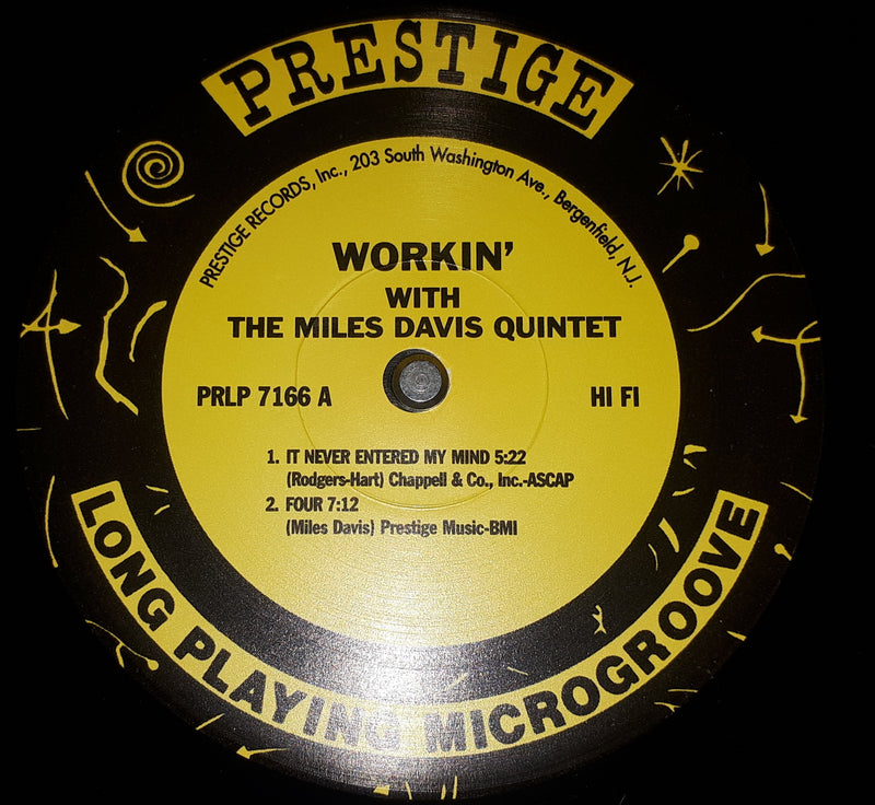 The Miles Davis Quintet - Workin' With The Miles Davis Quintet (Analogue Productions)