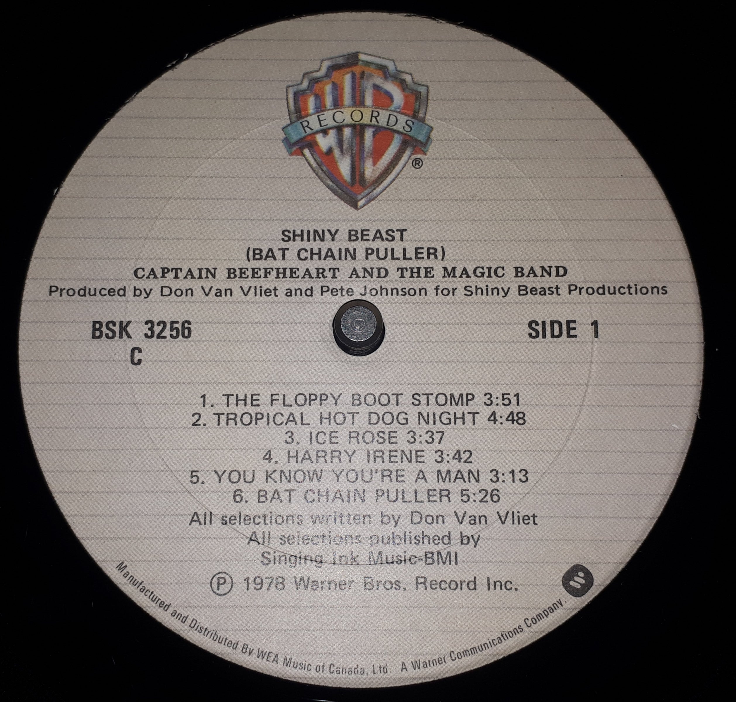 Captain Beefheart And The Magic Band - Shiny Beast (Bat Chain Puller)