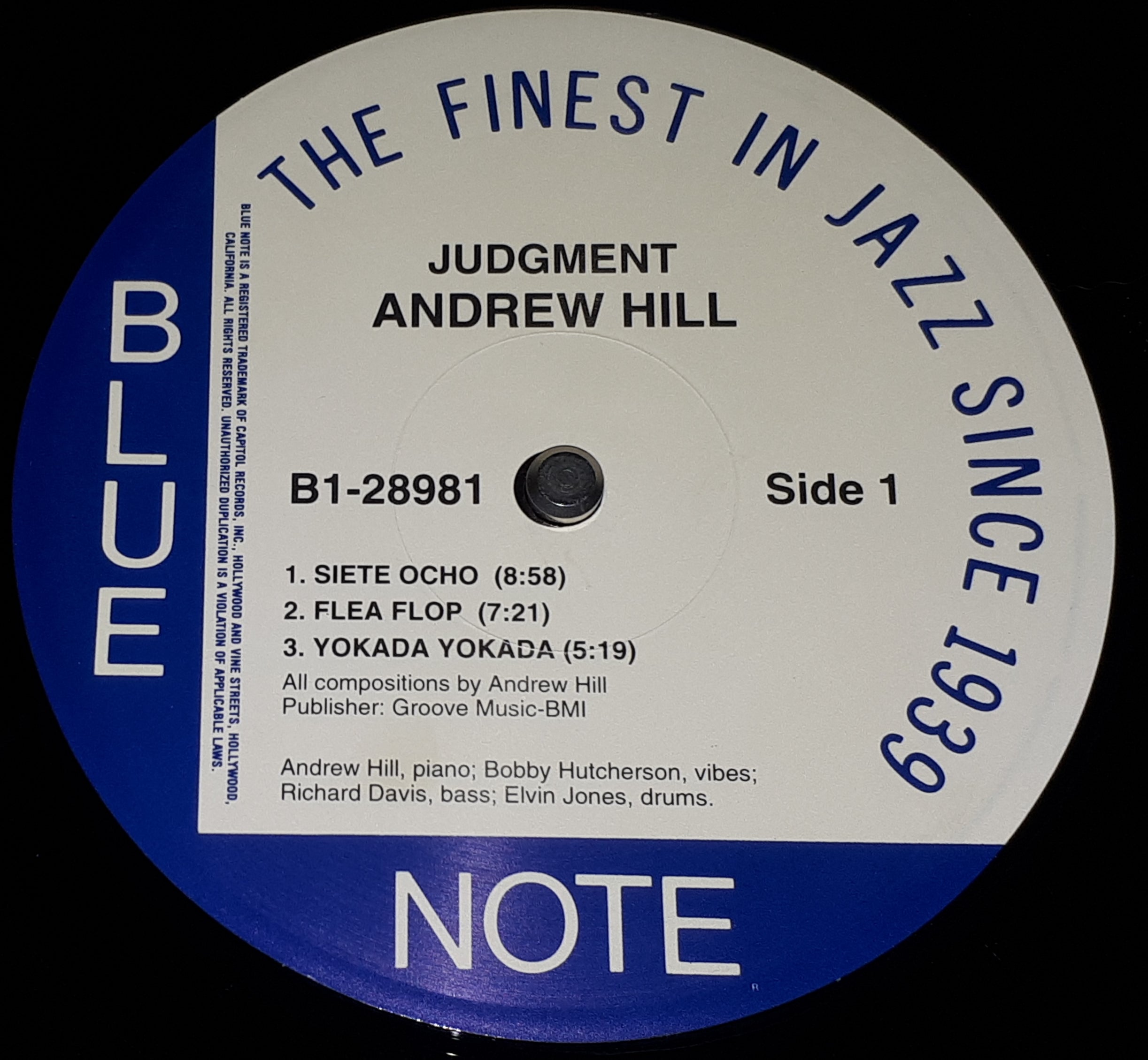 Andrew Hill - Judgment!