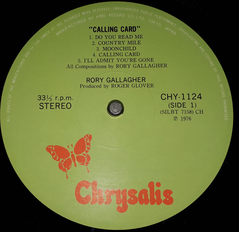 Rory Gallagher - Calling Card