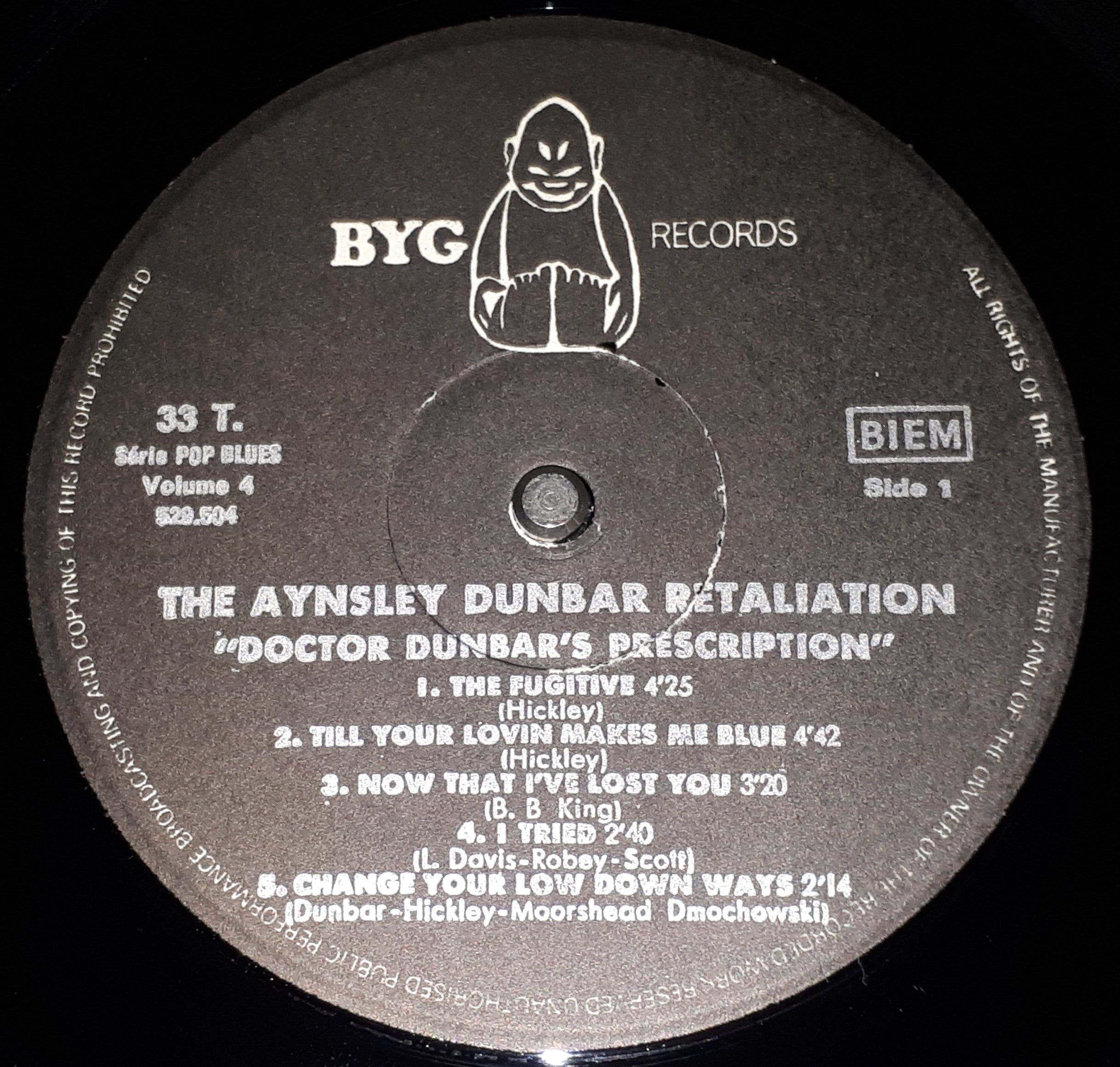 The Aynsley Dunbar Retaliation - Doctor Dunbar's Prescription