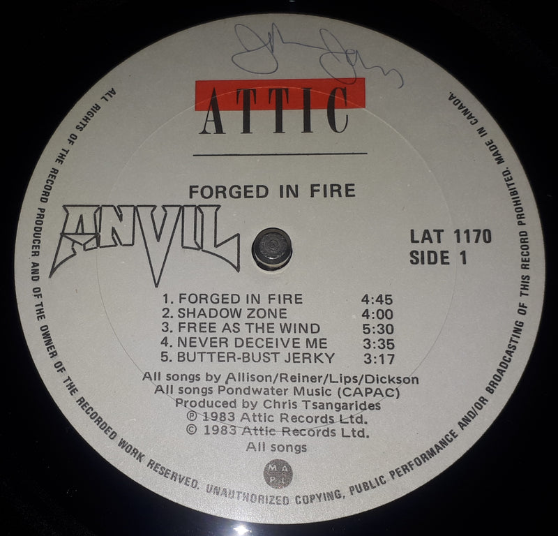 Anvil - Forged In Fire