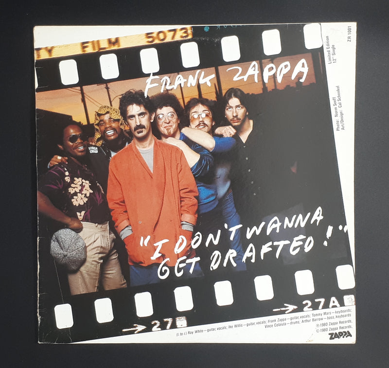 Frank Zappa - I Don't Wanna Get Drafted!