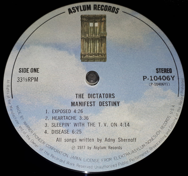 The Dictators - Manifest Destiny