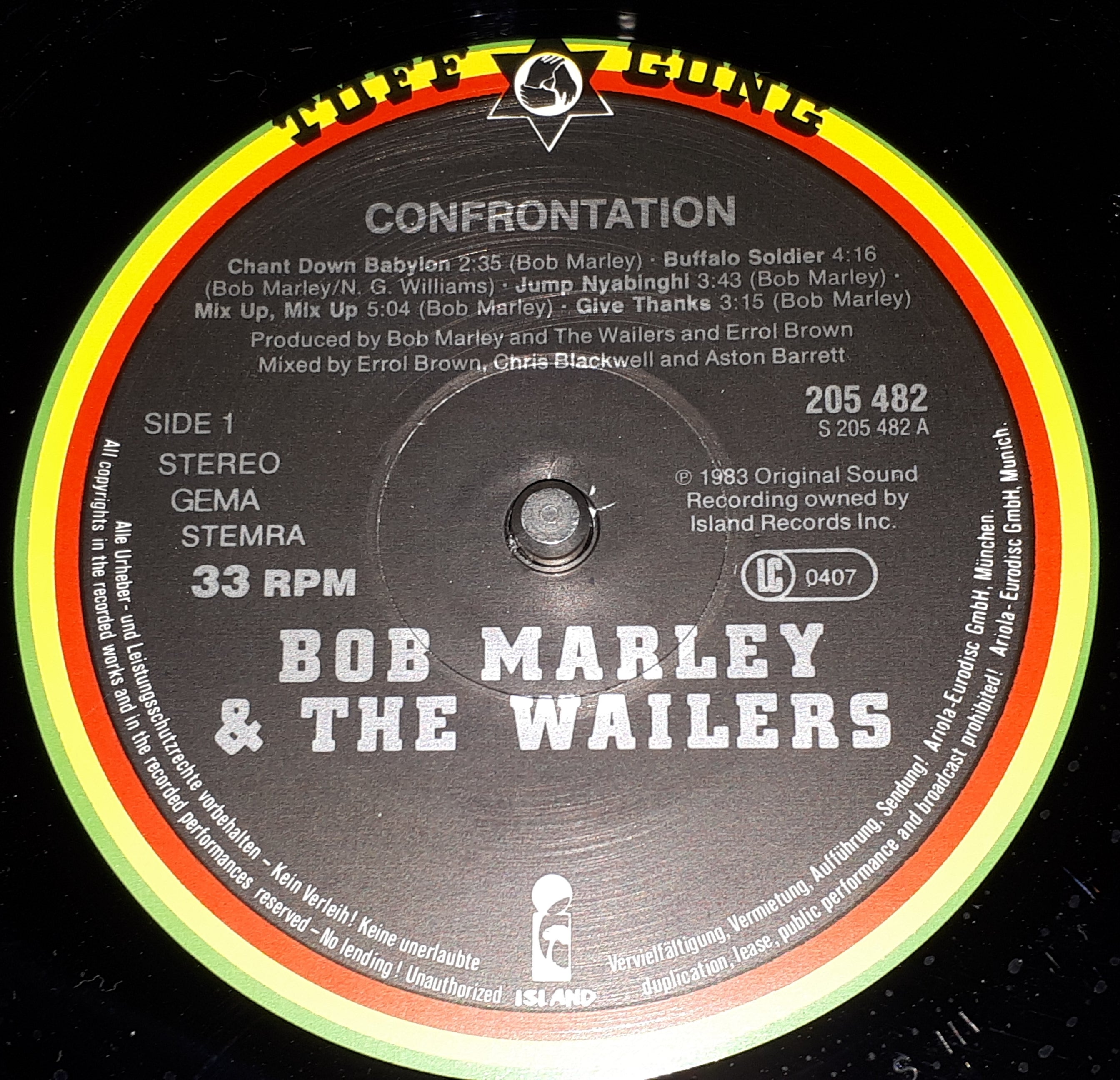 Bob Marley & The Wailers - Confrontation