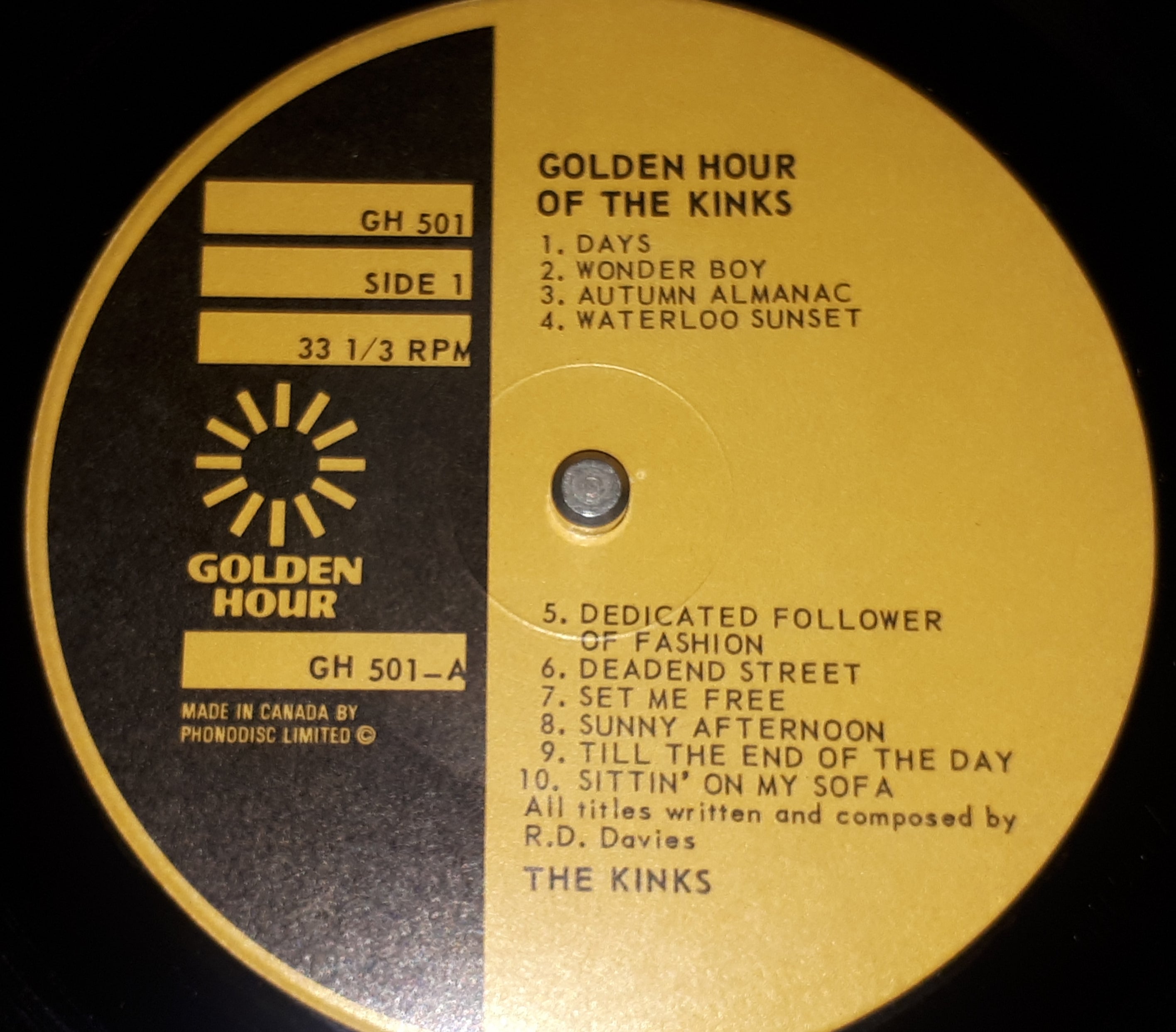The Kinks - Golden Hour Of The Kinks