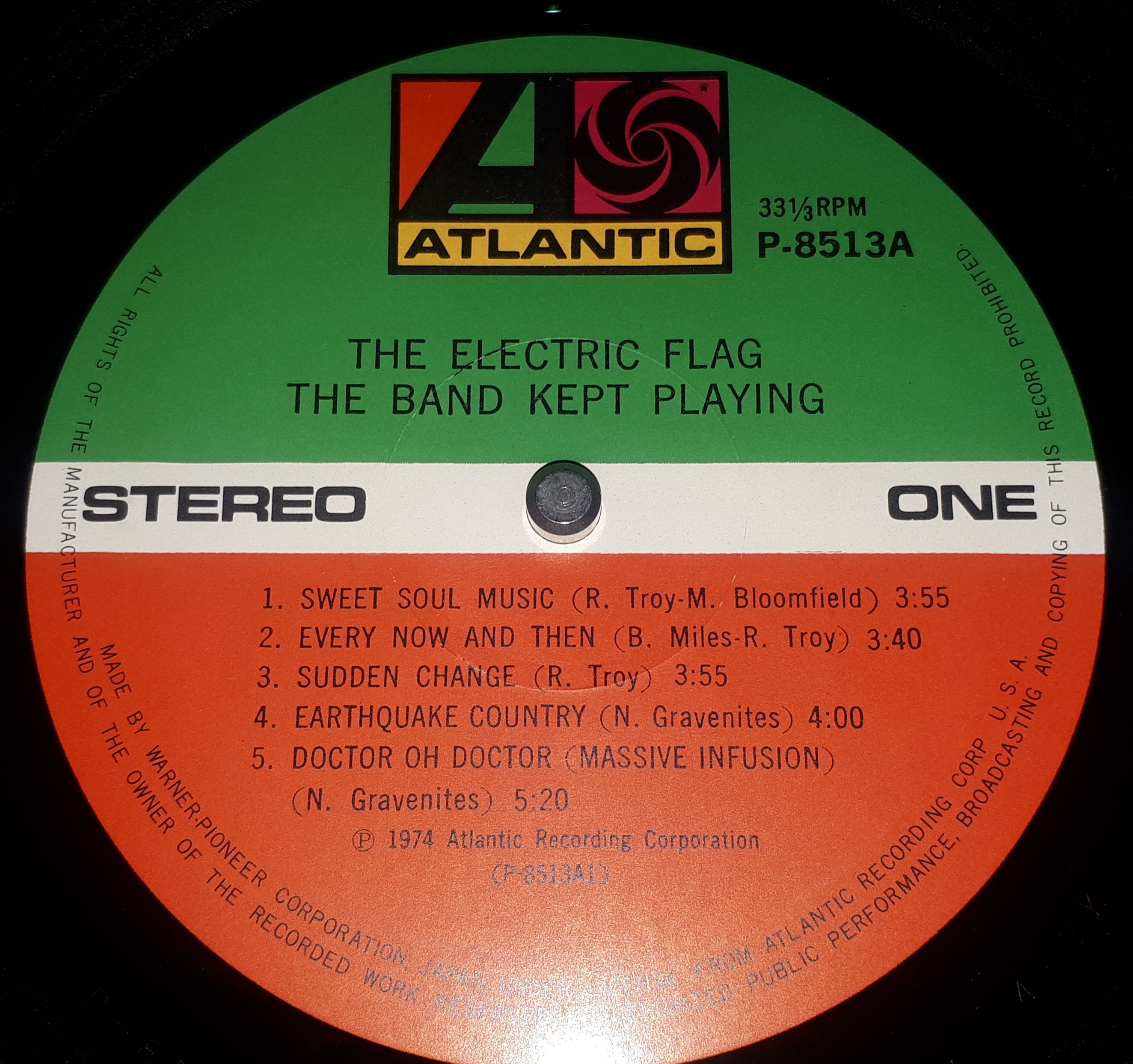 The Electric Flag - The Band Kept Playing