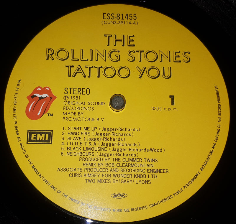 The Rolling Stones - Tattoo You