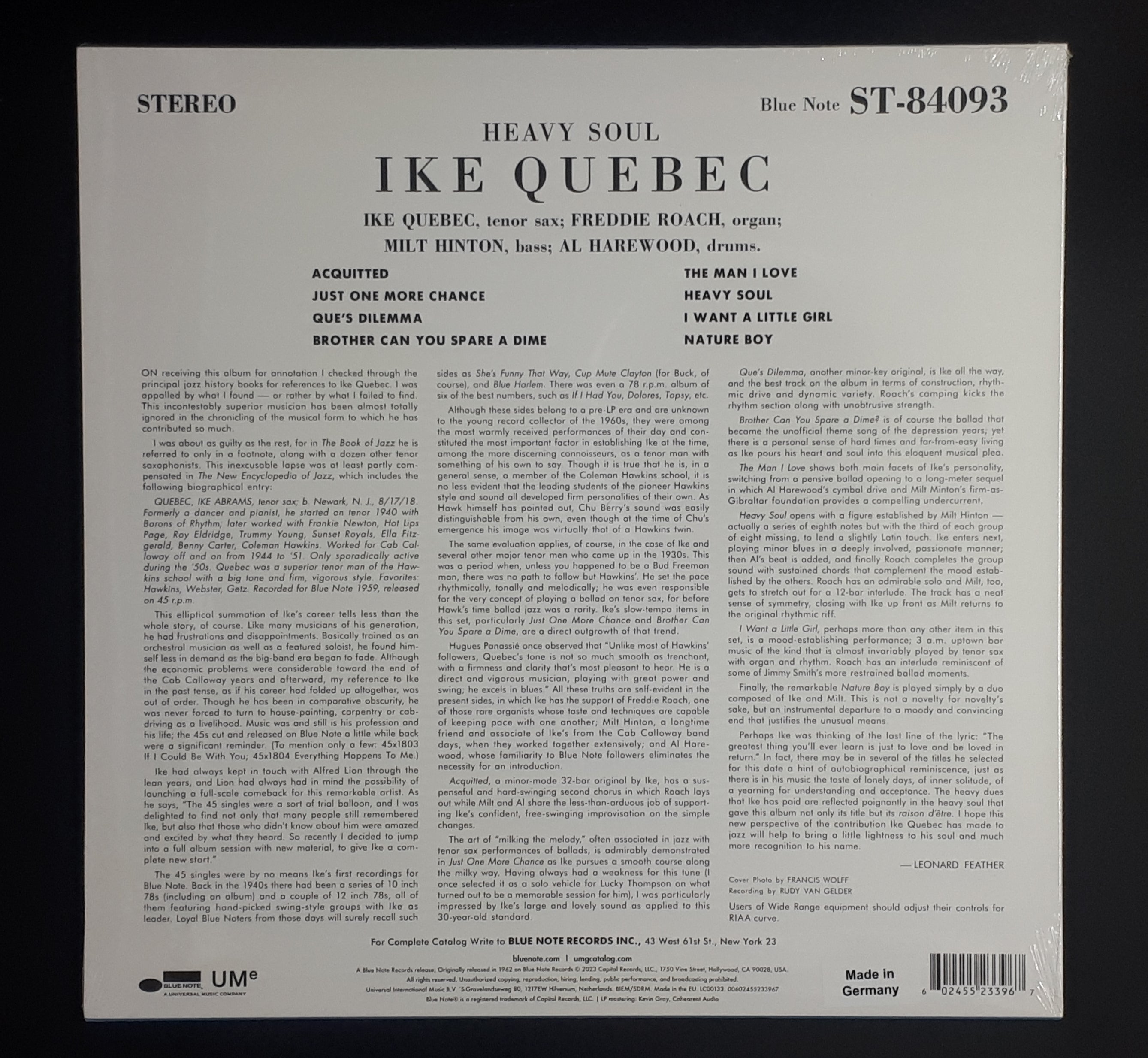 Ike Quebec - Heavy Soul