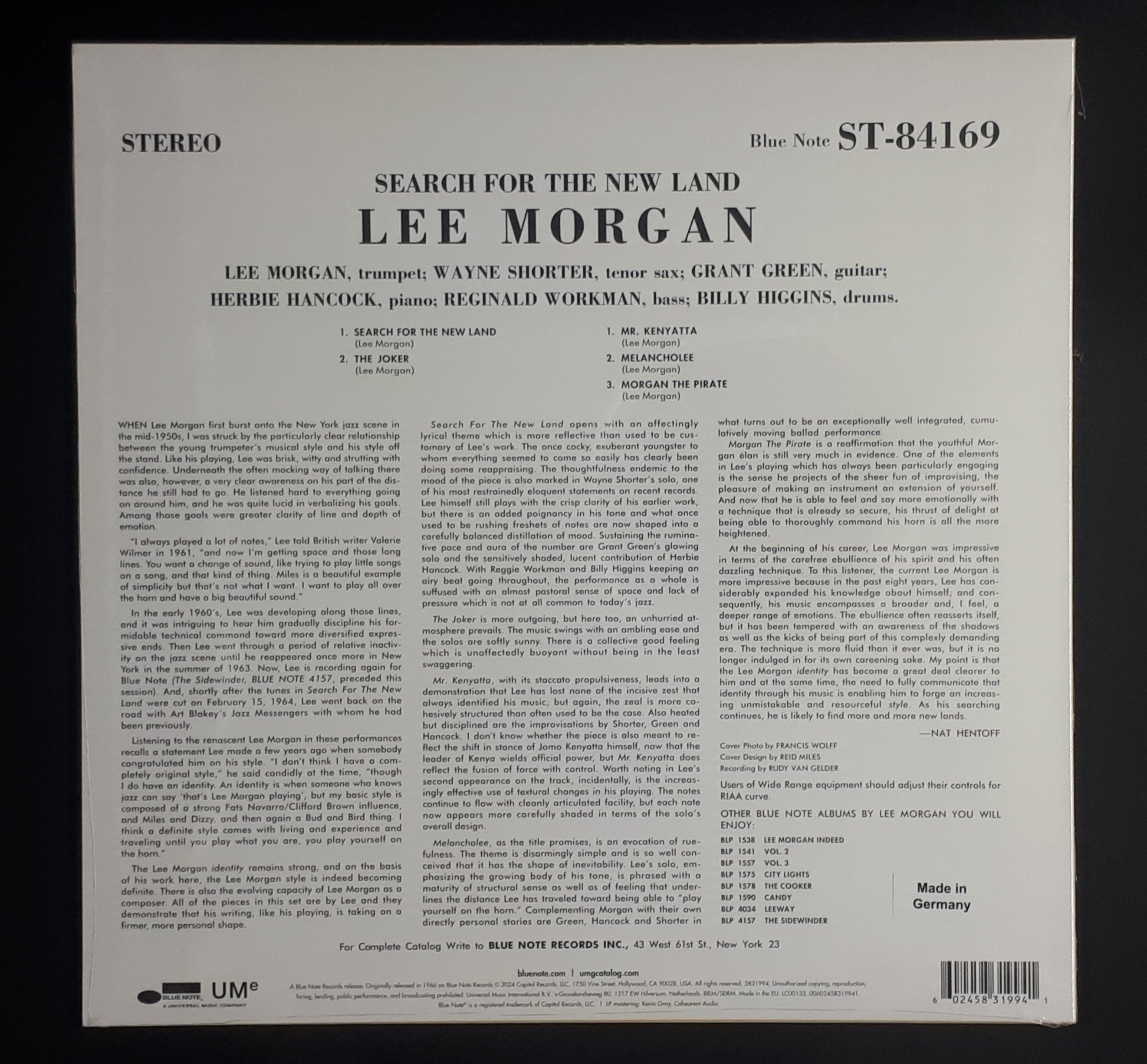 Lee Morgan - Search For The New Land