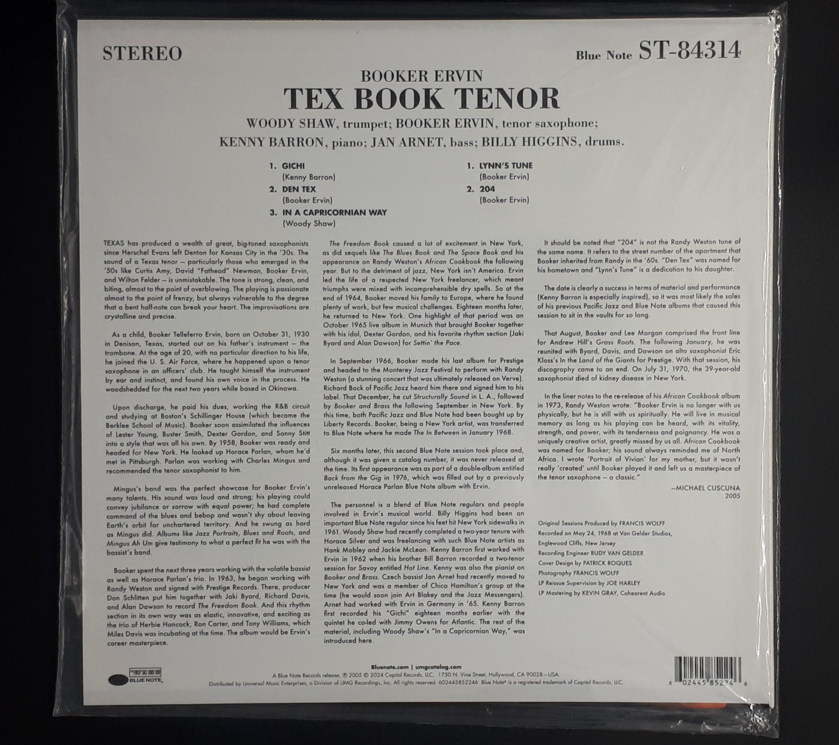 Booker Ervin - Tex Book Tenor