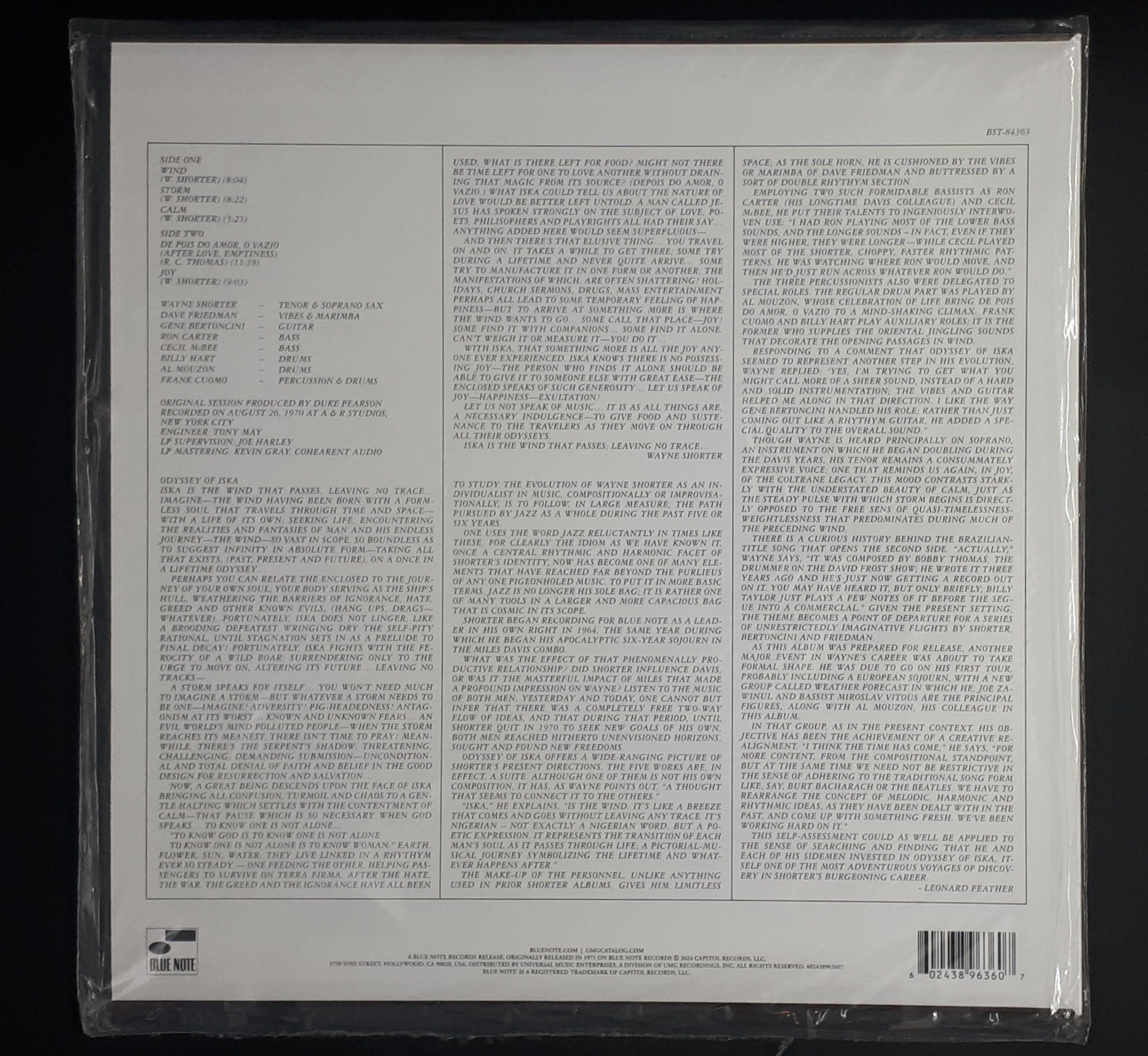 Wayne Shorter - Odyssey Of Iska