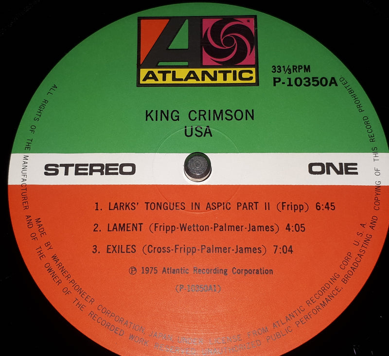 King Crimson - USA