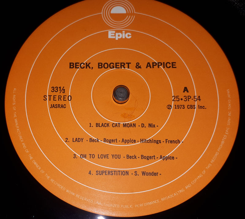 Beck, Bogert & Appice - Beck, Bogert & Appice