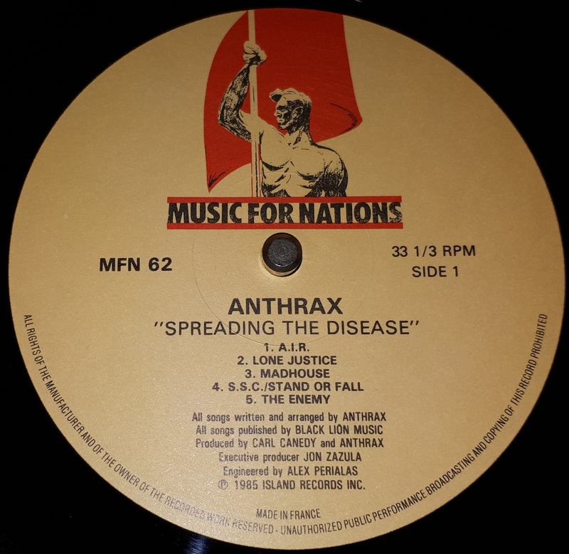 Anthrax - Spreading The Disease