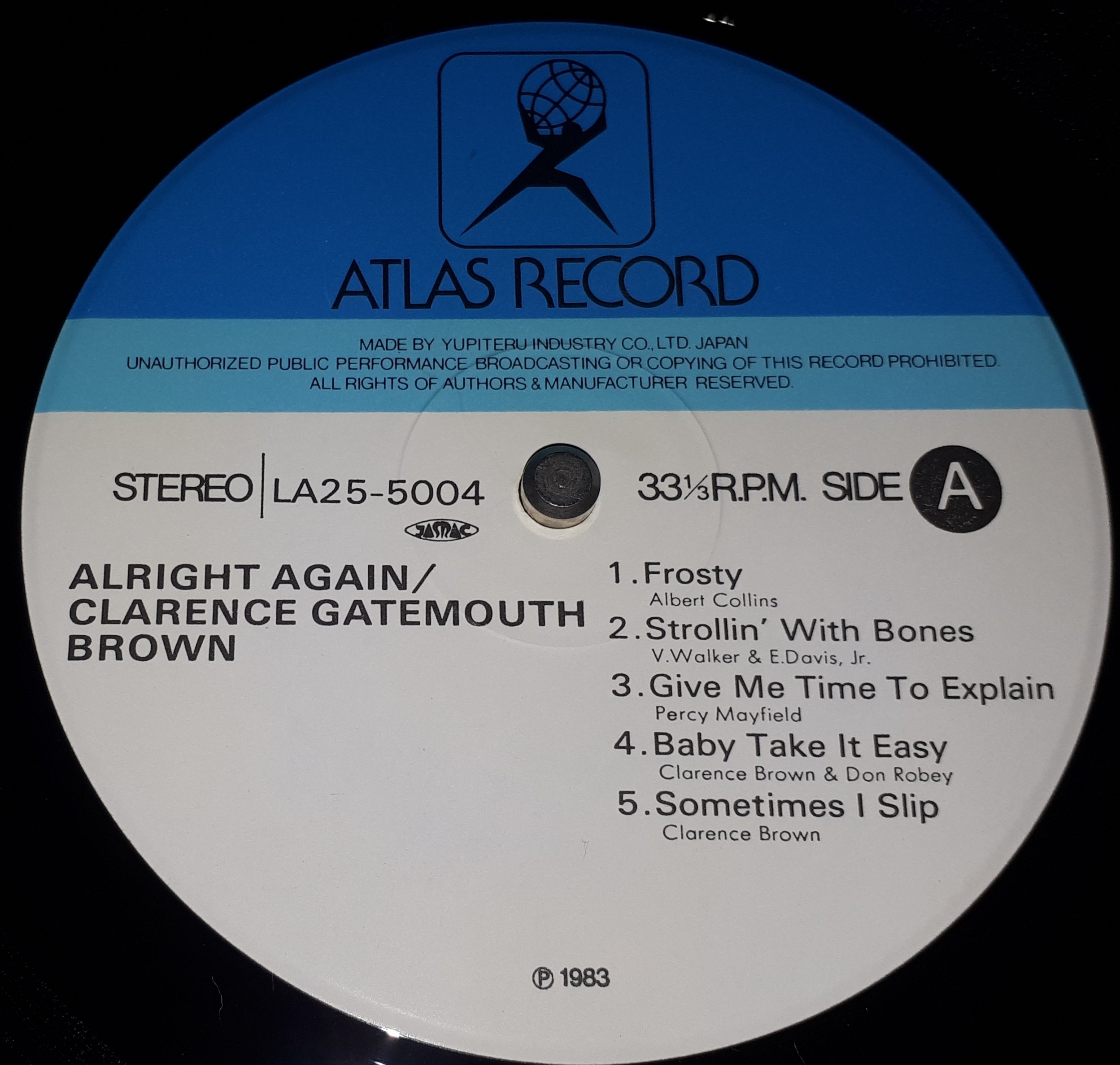 Clarence "Gatemouth" Brown - Alright Again!
