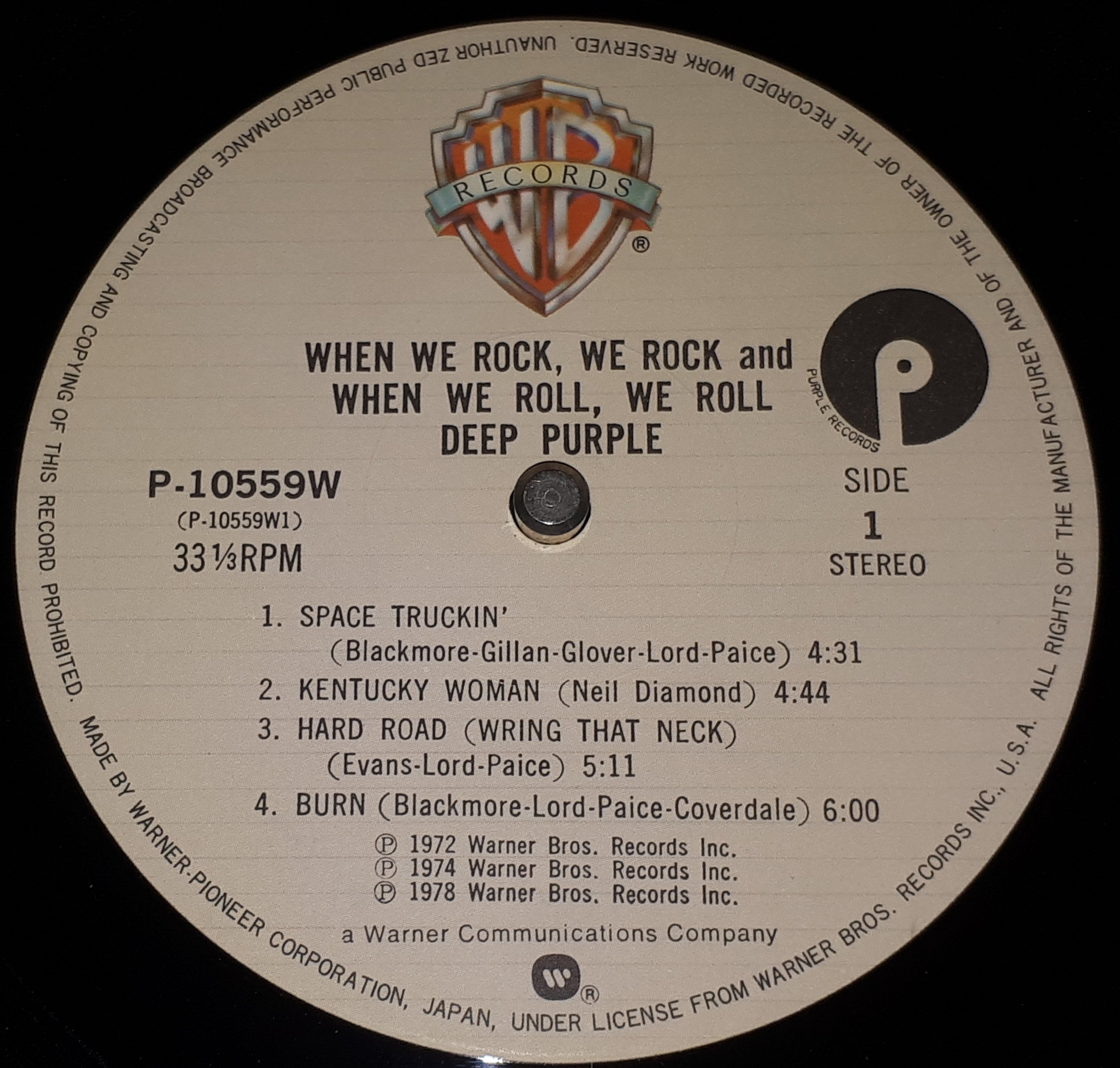 Deep Purple - When We Rock, We Rock And When We Roll, We Roll