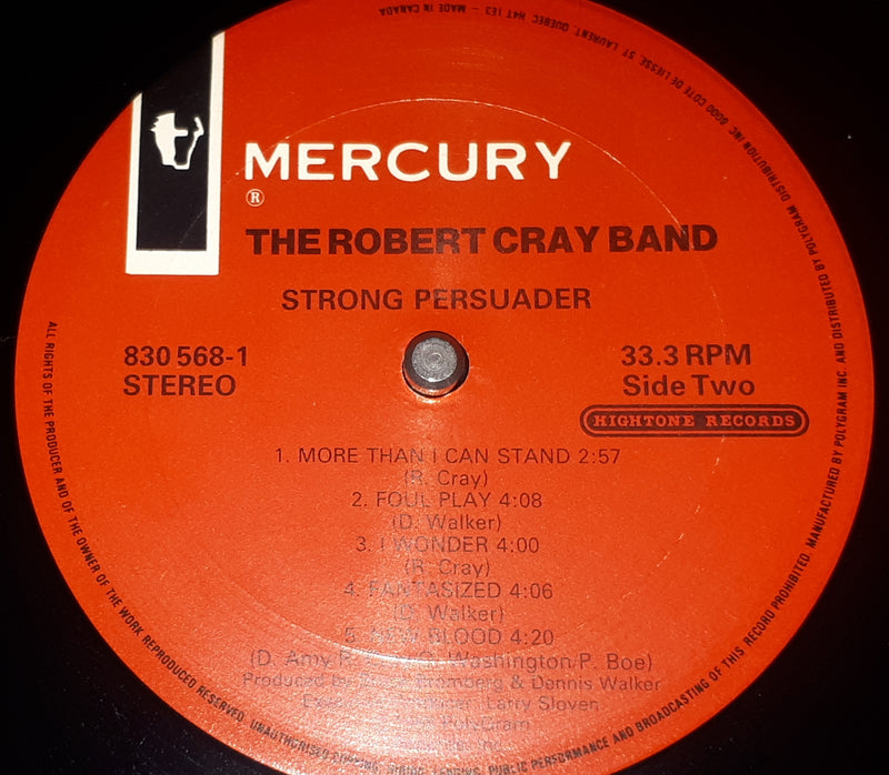 Robert Cray - Strong Persuader