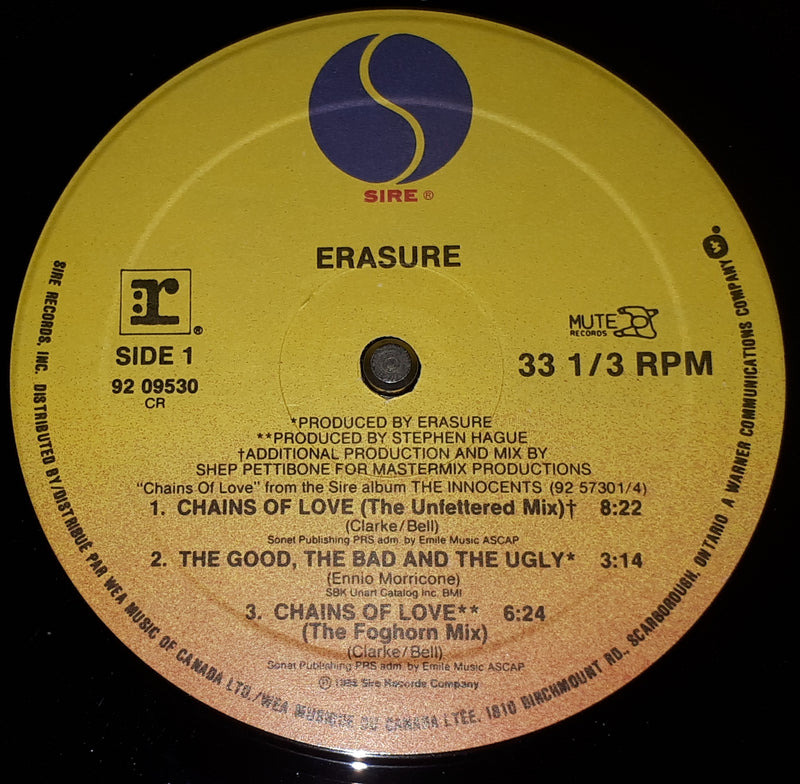 Erasure - Chains Of Love