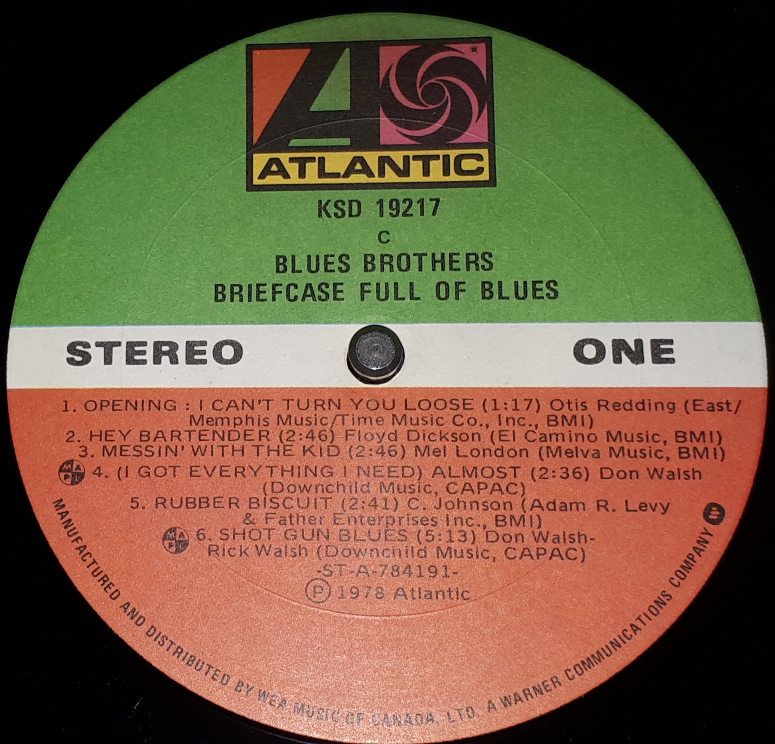 The Blues Brothers - Briefcase Full Of Blues