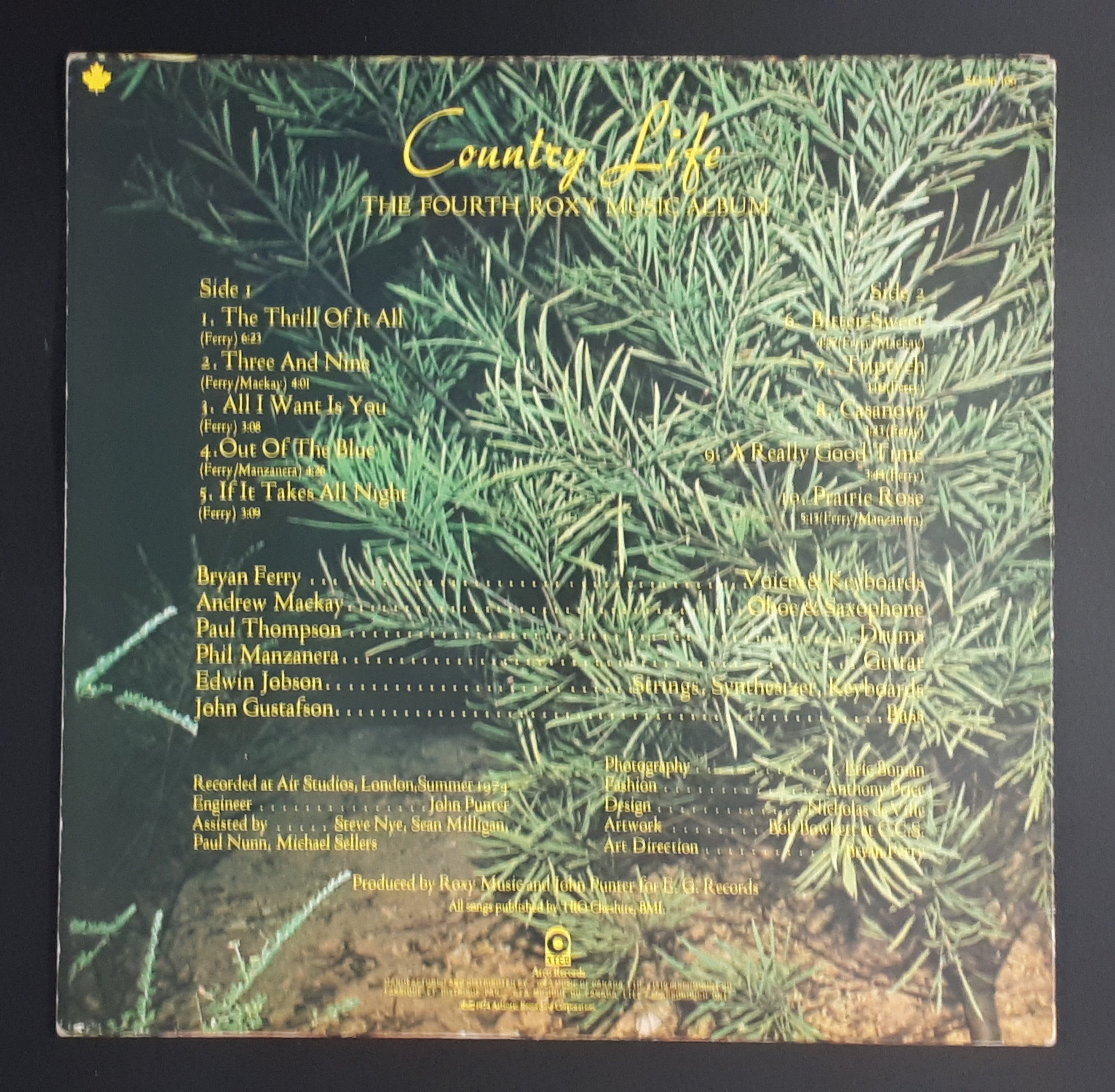 Roxy Music - Country Life