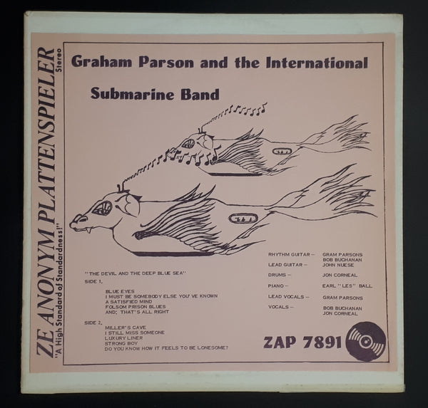 Gram Parsons And The International Submarine Band - The Devil And The Deep Blue Sea