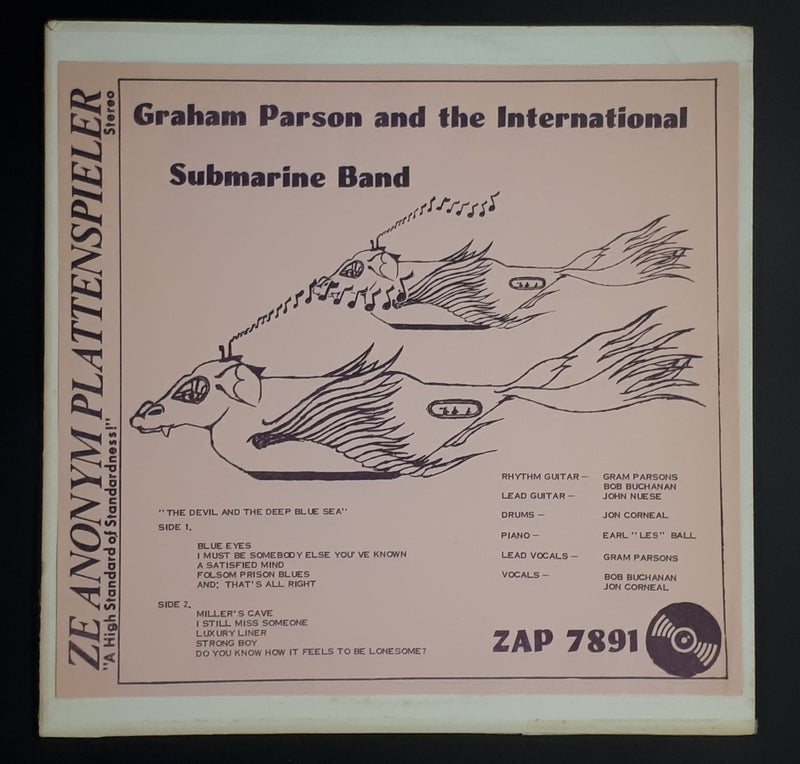 Gram Parsons And The International Submarine Band - The Devil And The Deep Blue Sea