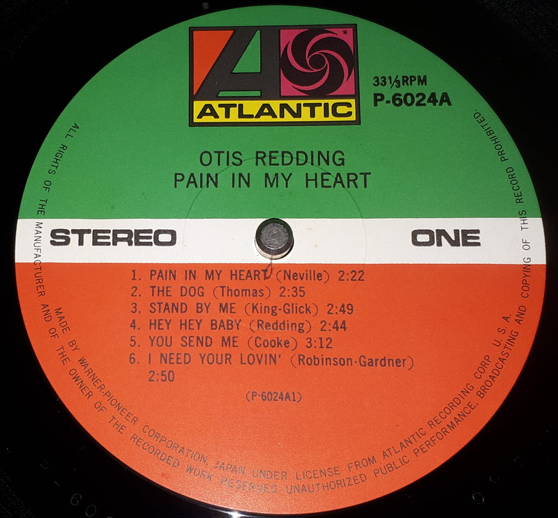 Otis Redding - Pain In My Heart