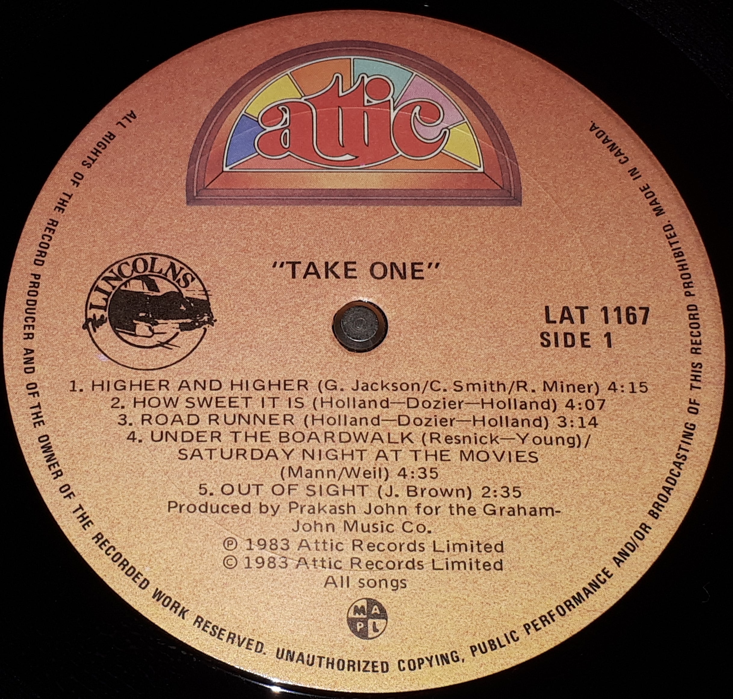 The Lincolns - Take One