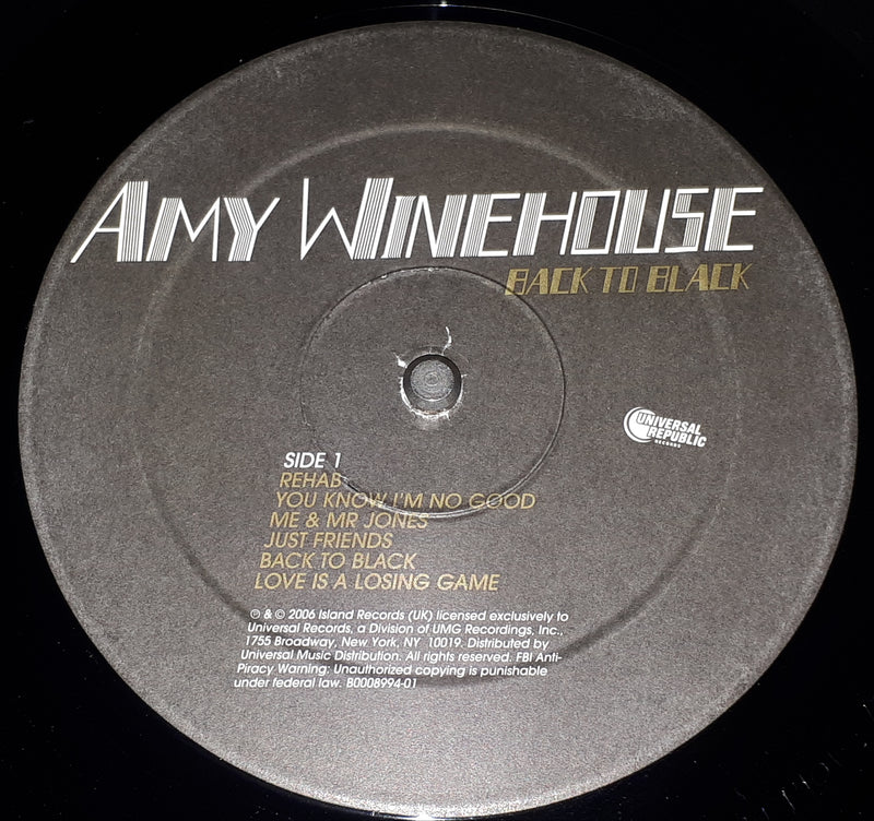 Amy Winehouse - Back To Black