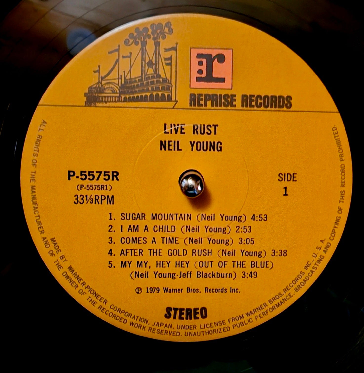 Neil Young & Crazy Horse - Live Rust ** Sold **