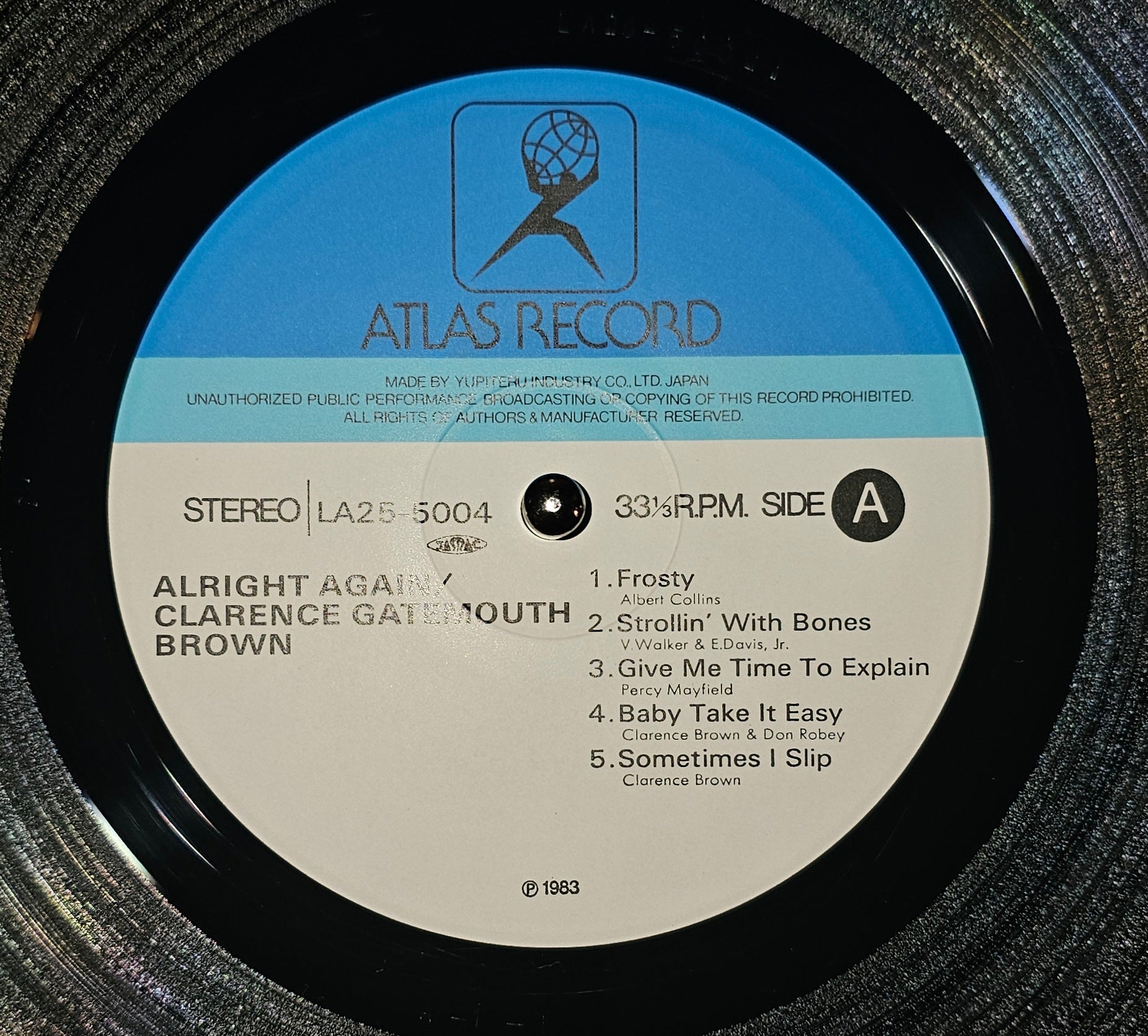 Clarence "Gatemouth" Brown - Alright Again!