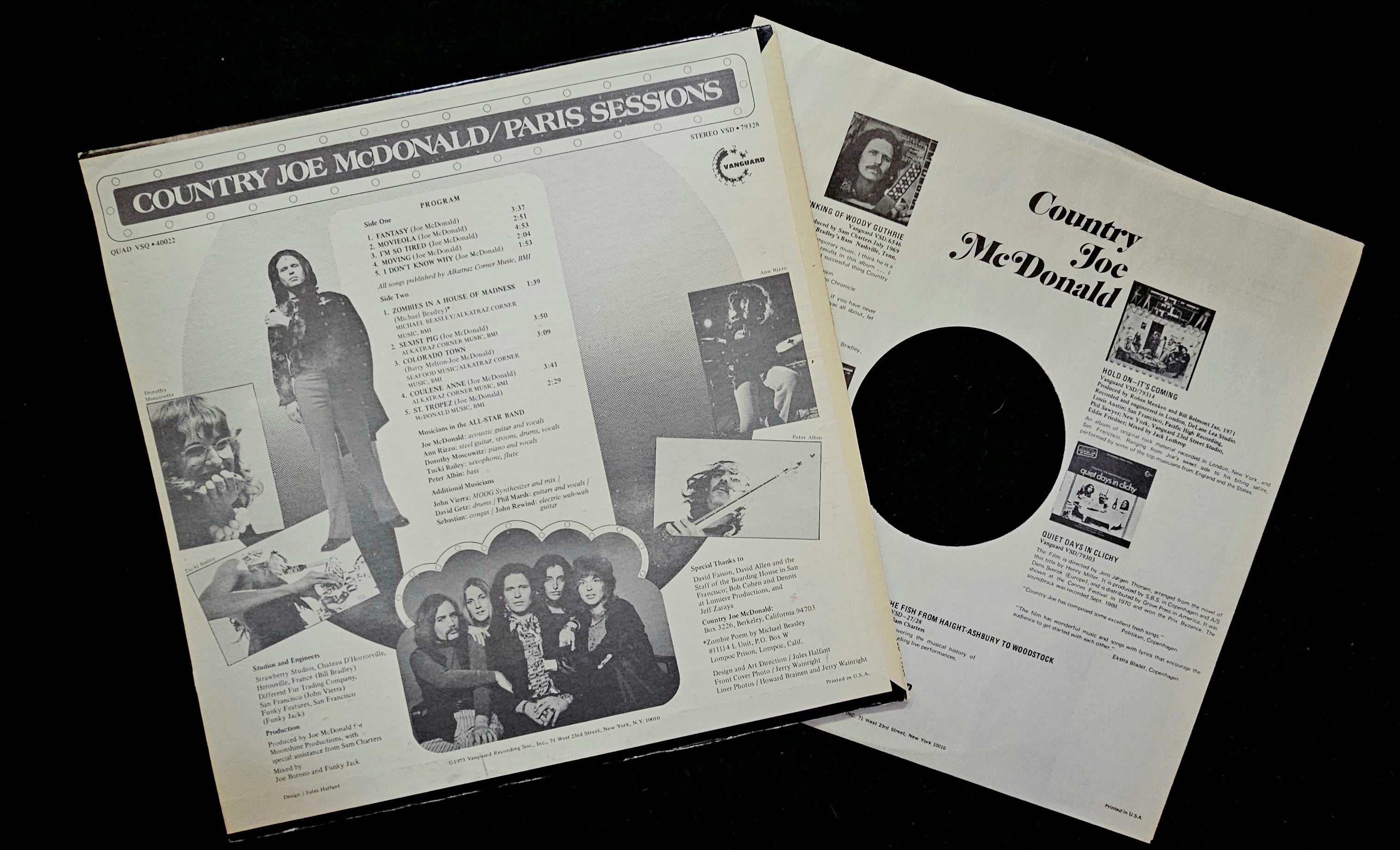 Country Joe McDonald - Paris Sessions