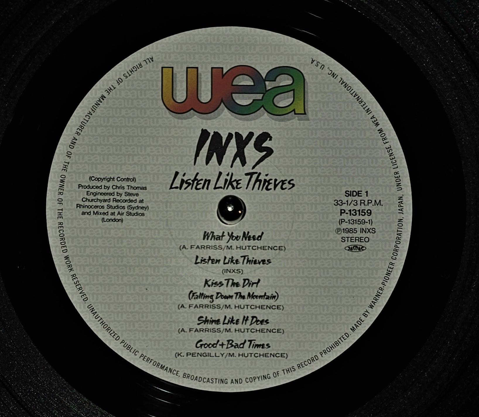 INXS - Listen Like Thieves
