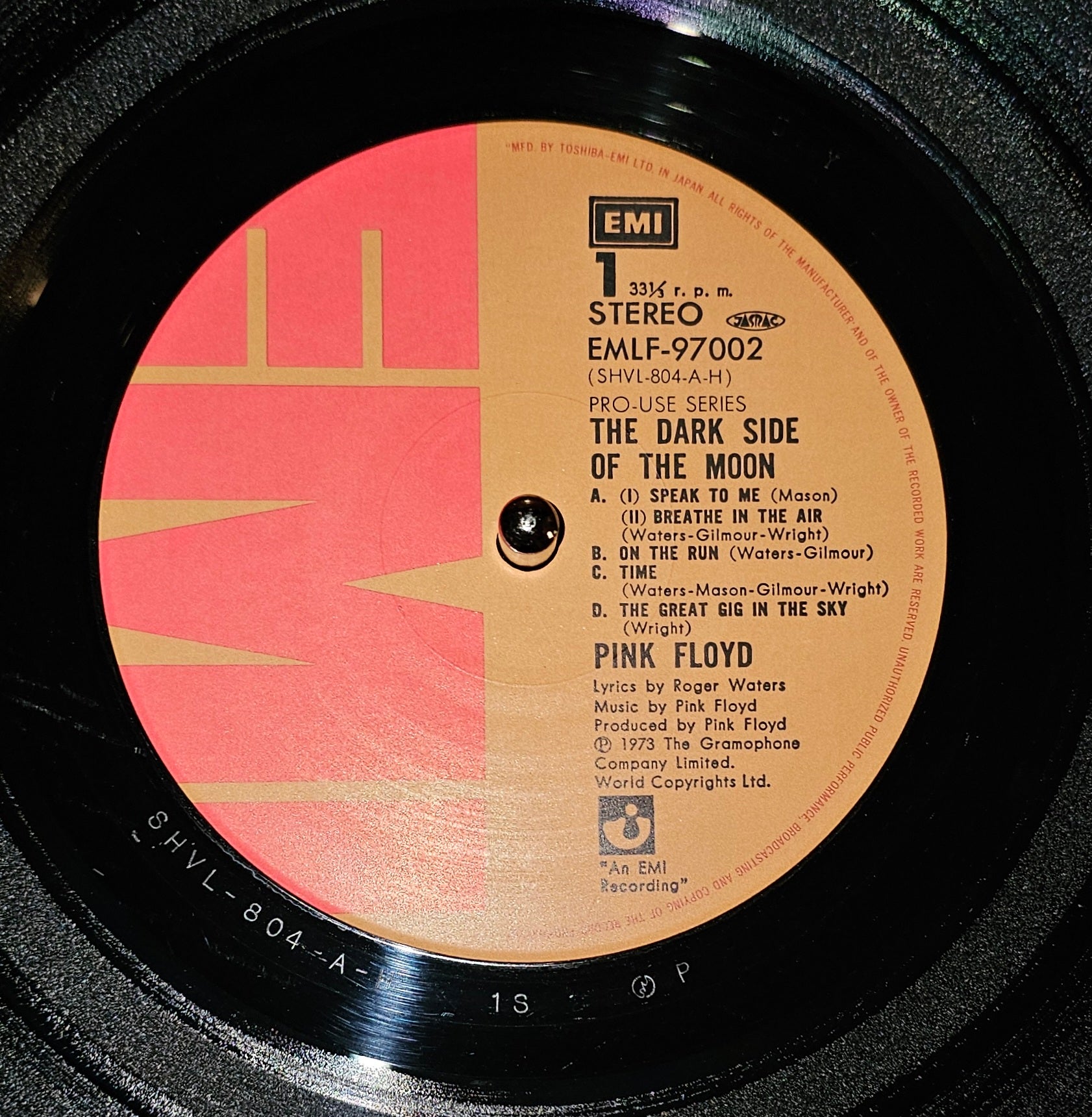 Pink Floyd - The Dark Side Of The Moon (Pro Use Series) ** Sold **