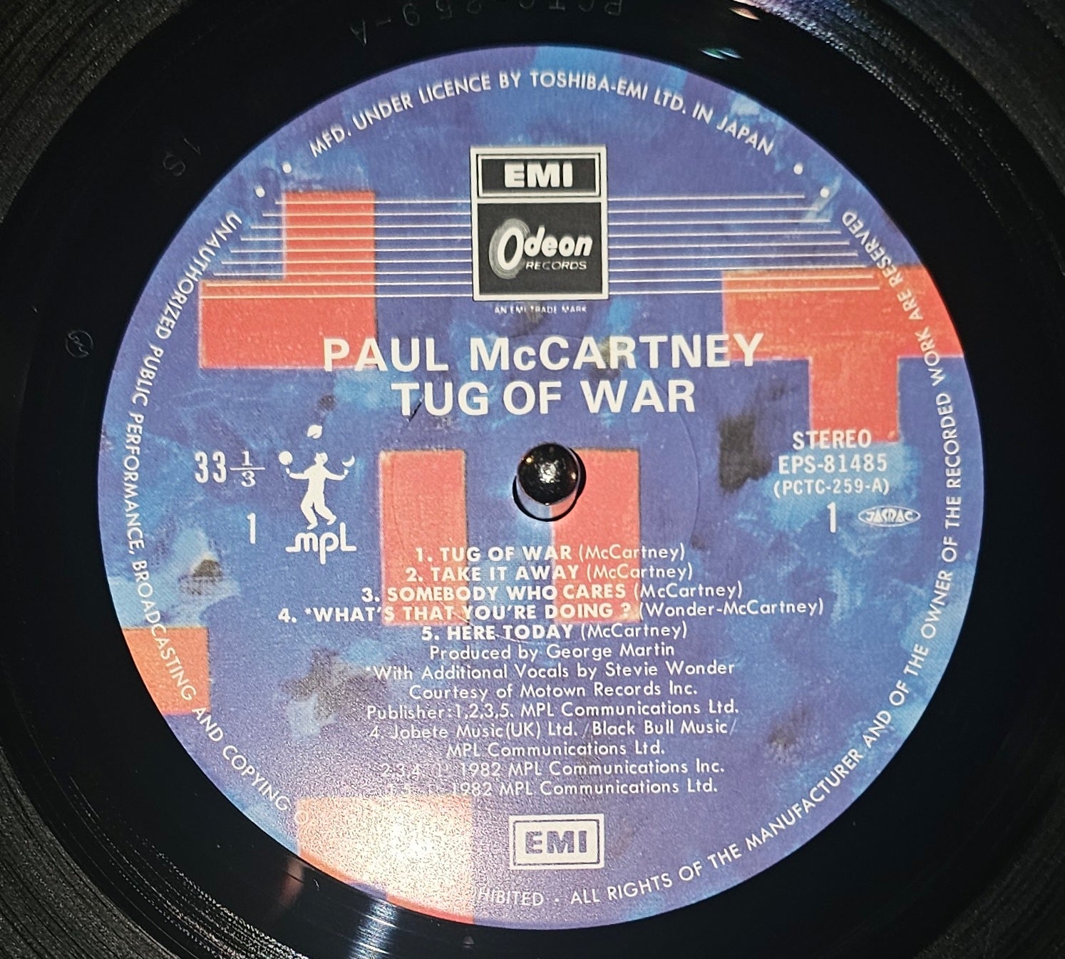 Paul McCartney - Tug Of War