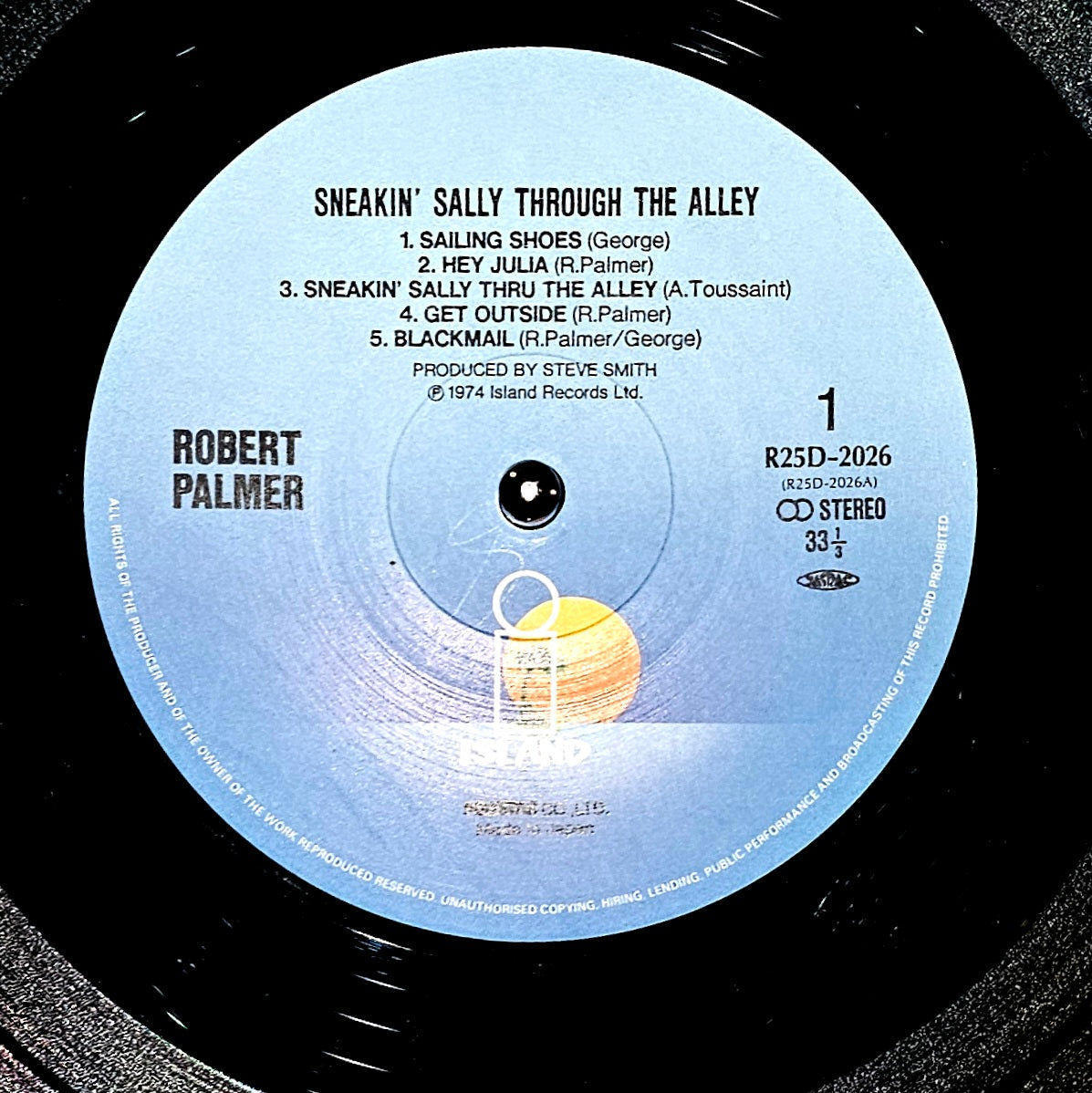 Robert Palmer - Sneakin' Sally Through The Alley