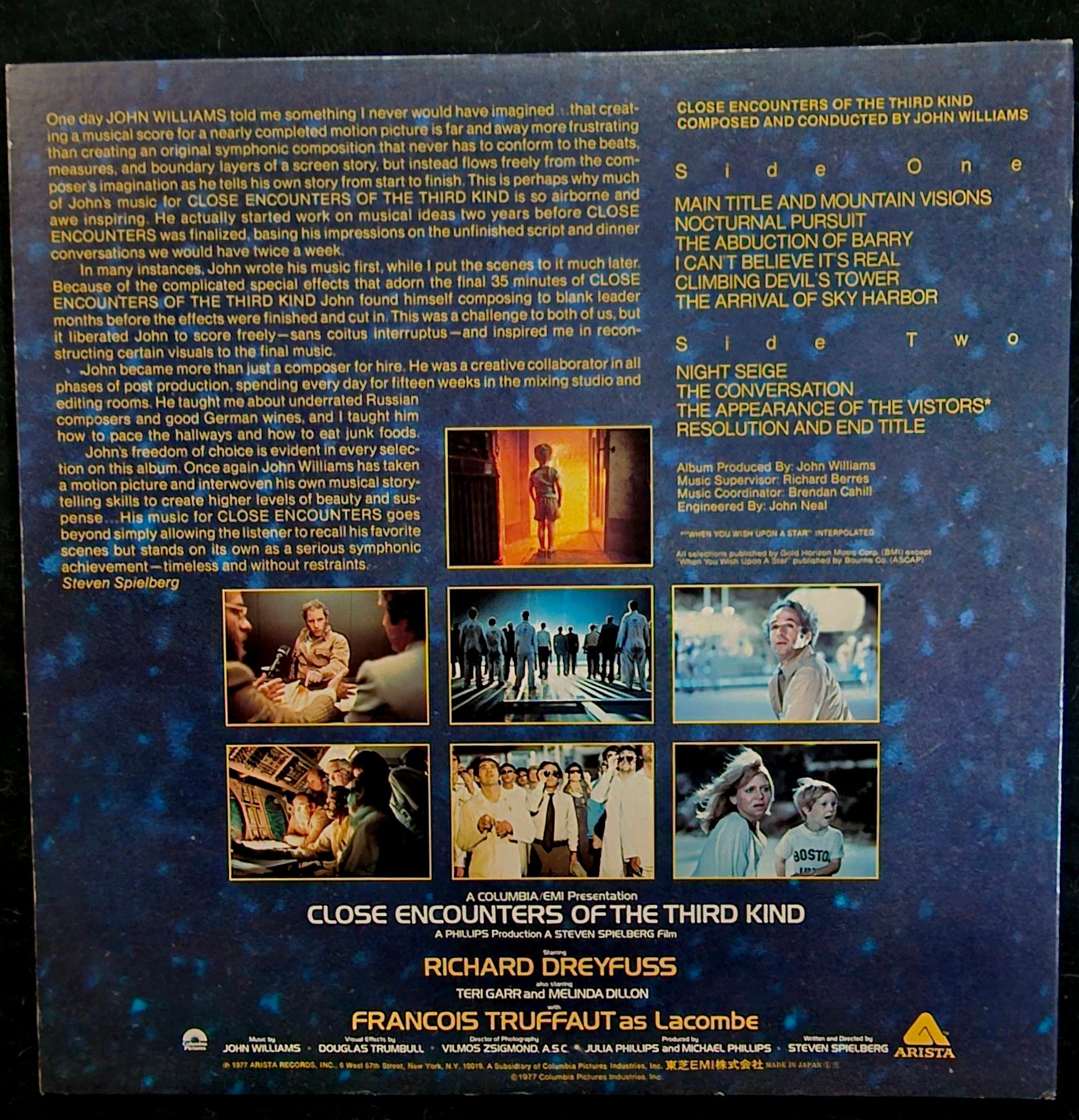 John Williams - Close Encounters Of The Third Kind (Original Motion Picture Soundtrack)