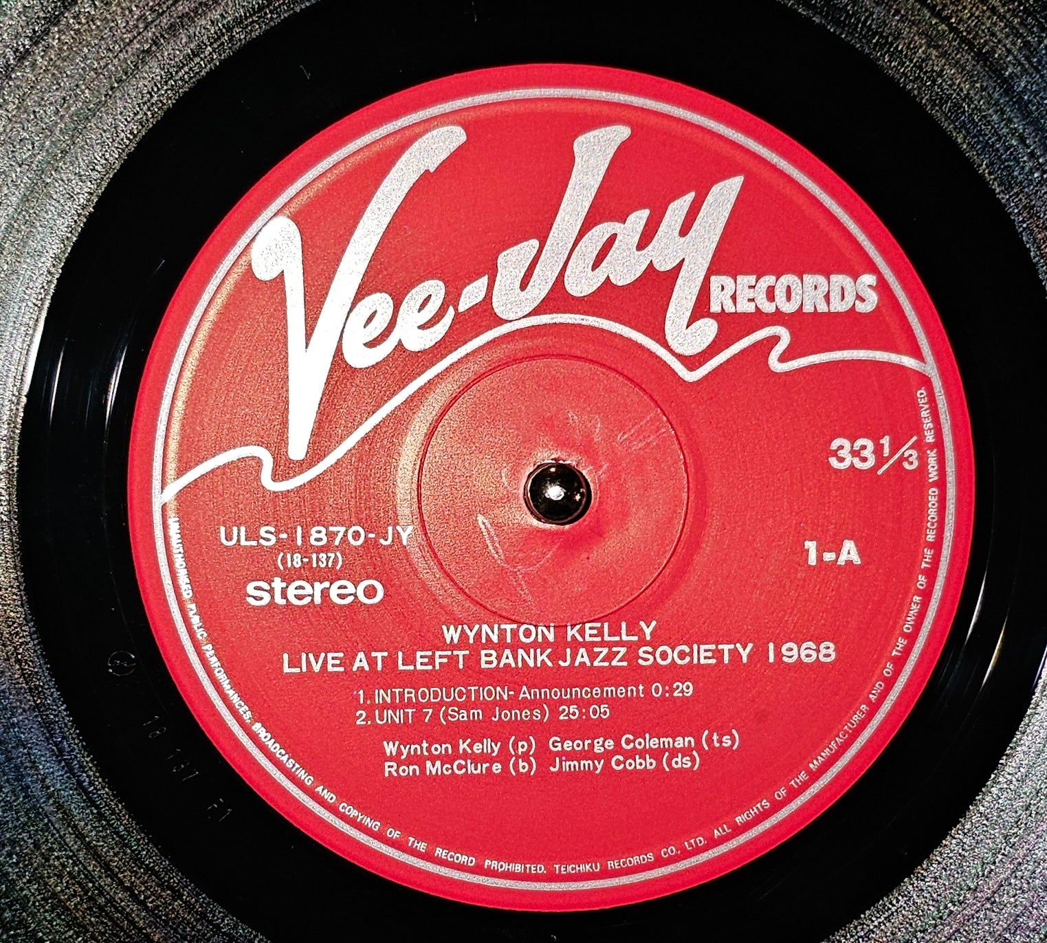 Wynton Kelly - Live At Left Bank Jazz Society 1968 (3 Lp)