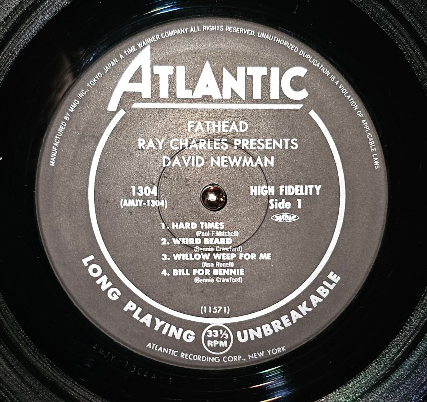 Ray Charles Presents  David "Fathead" Newman - Fathead