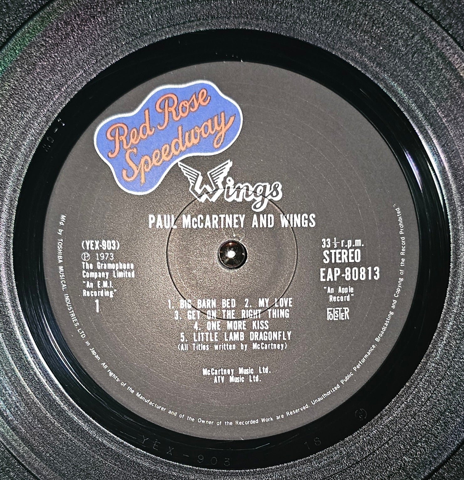 Wings - Red Rose Speedway  レッド・ローズ・スピードウェイ